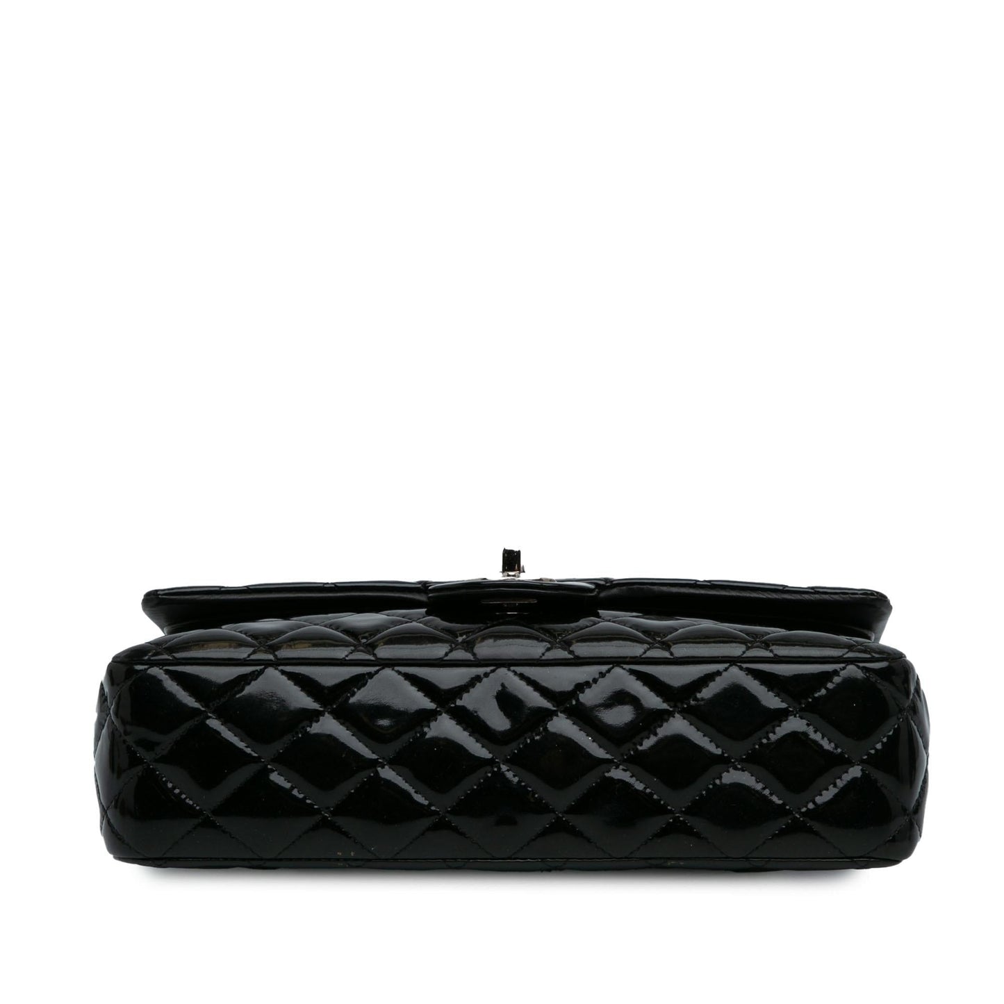 Chanel Medium Classic Patent Double Flap (SHG-60TH8D) Shoulder Bag