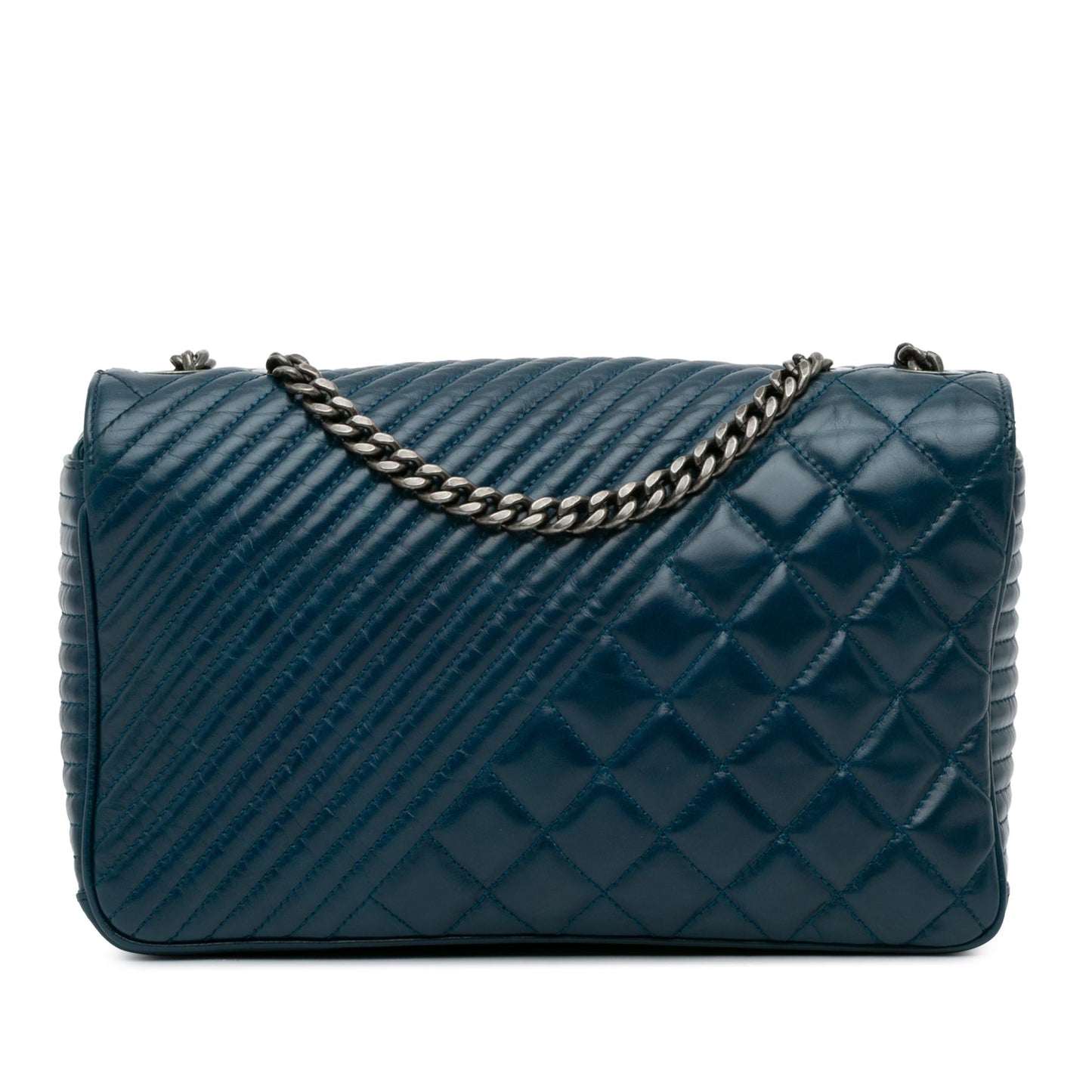 Chanel Medium Glazed Calfskin Coco Boy Flap (SHG-VShXU8) Shoulder Bag