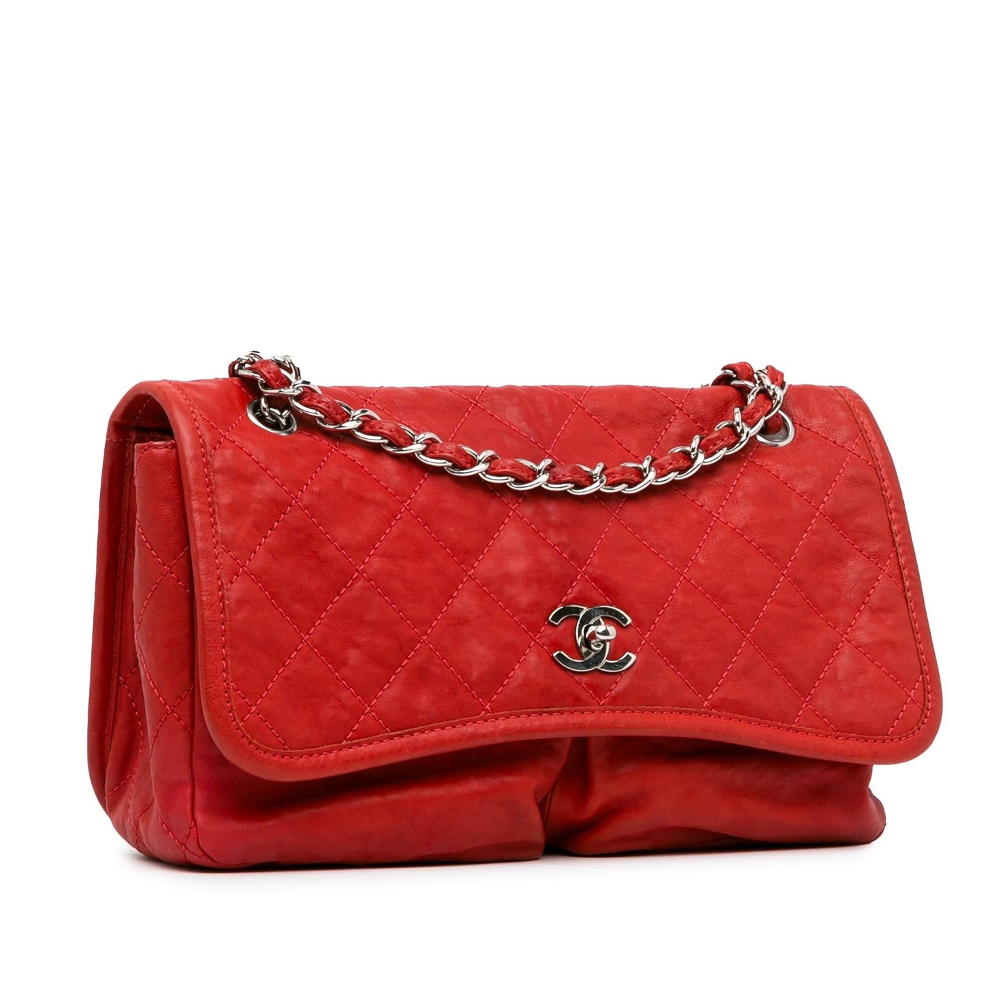 Chanel Medium Grained Calfskin Natural Beauty Flap (SHG-7g4FUr) Shoulder Bag