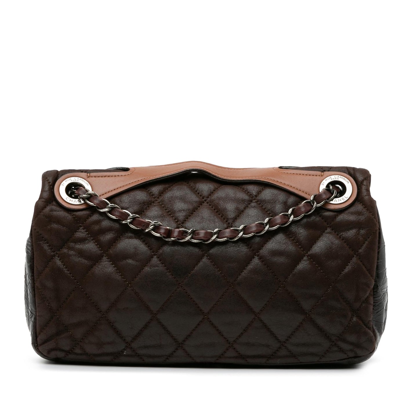 Chanel Medium Iridescent Calfskin In The Mix Flap (SHG-6KToLL) Shoulder Bag