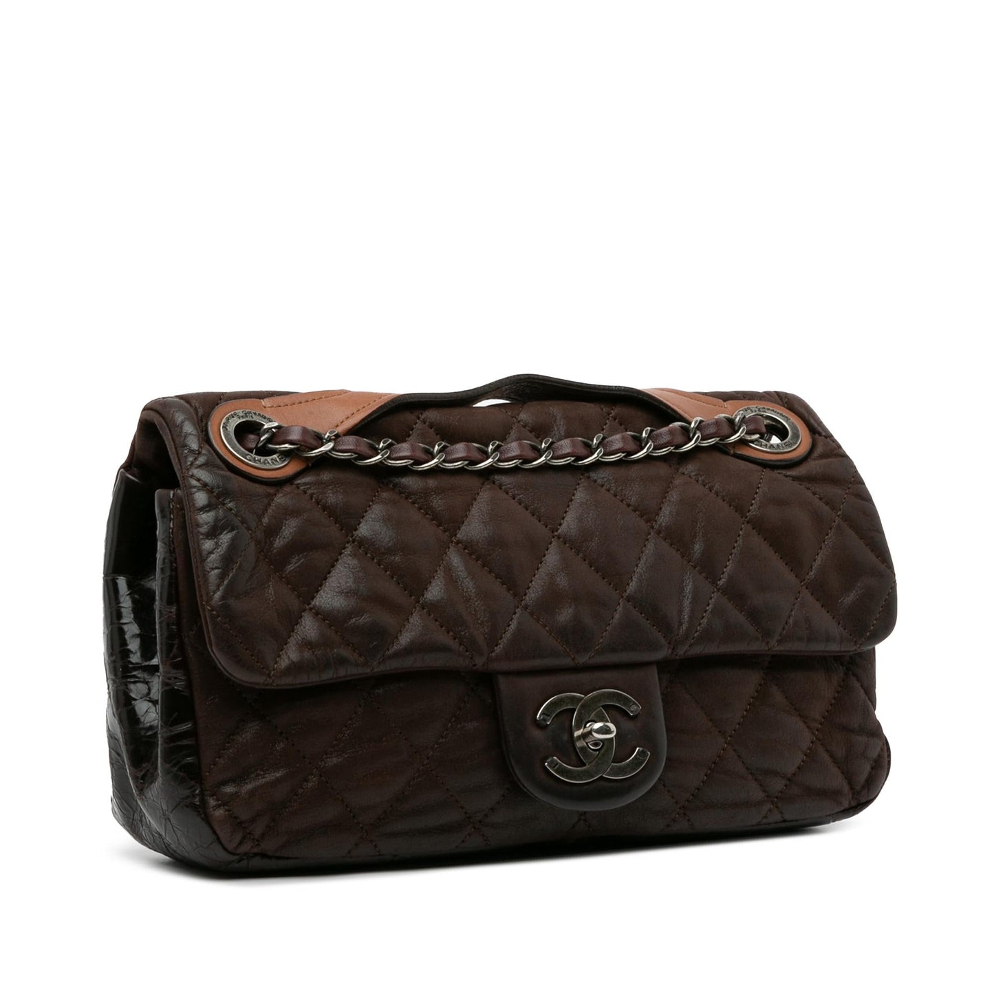 Chanel Medium Iridescent Calfskin In The Mix Flap (SHG-6KToLL) Shoulder Bag