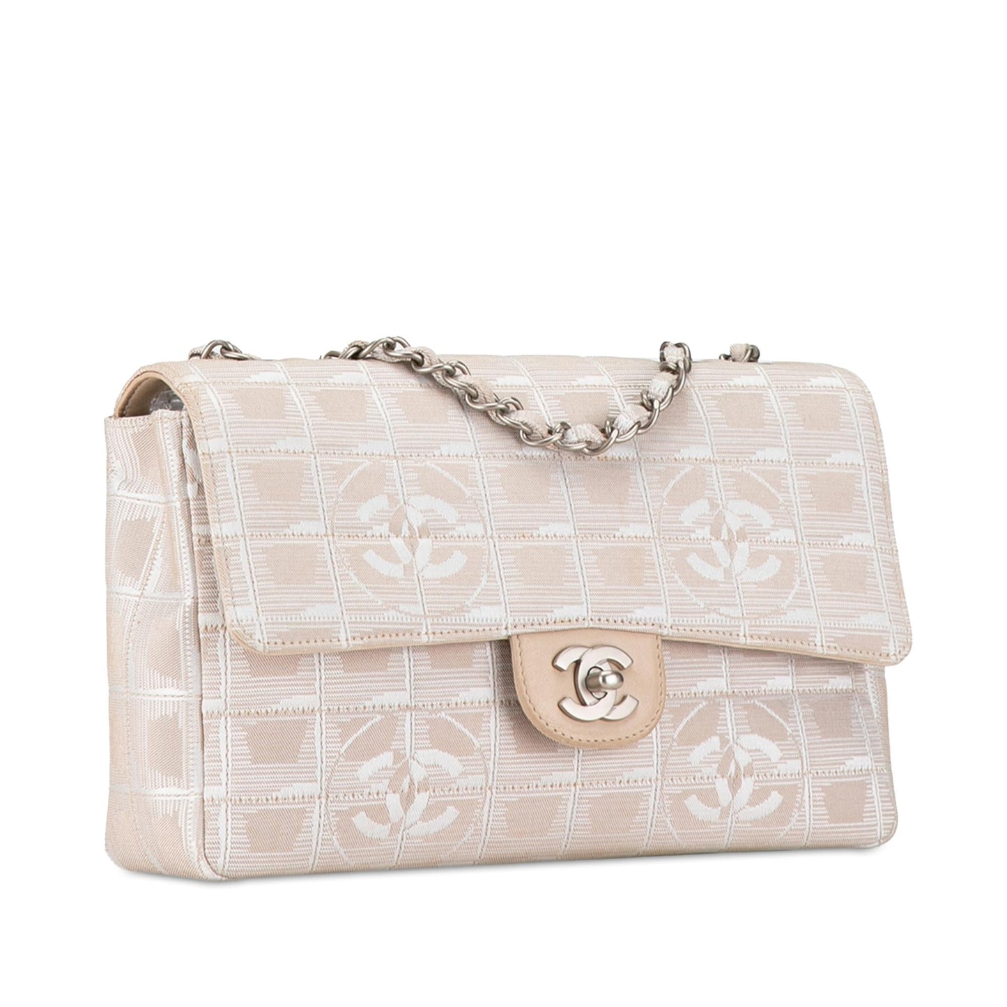 Chanel Medium New Travel Line Classic Single Flap (SHG-TkRuDA) Shoulder Bag