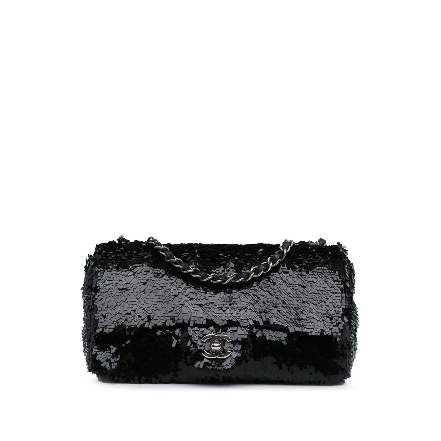 Chanel Medium Sequins Single Flap (SHG-8JoiTG) Shoulder Bag