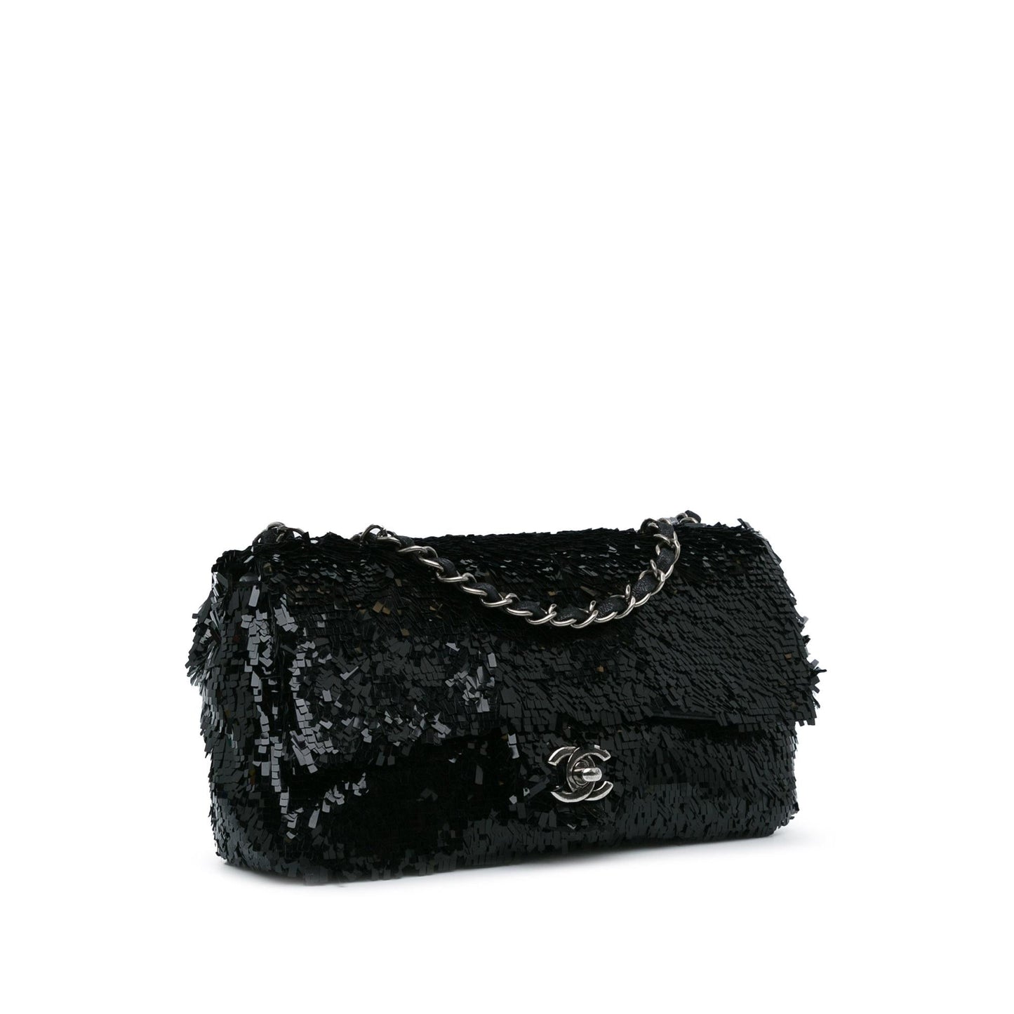 Chanel Medium Sequins Single Flap (SHG-8JoiTG) Shoulder Bag
