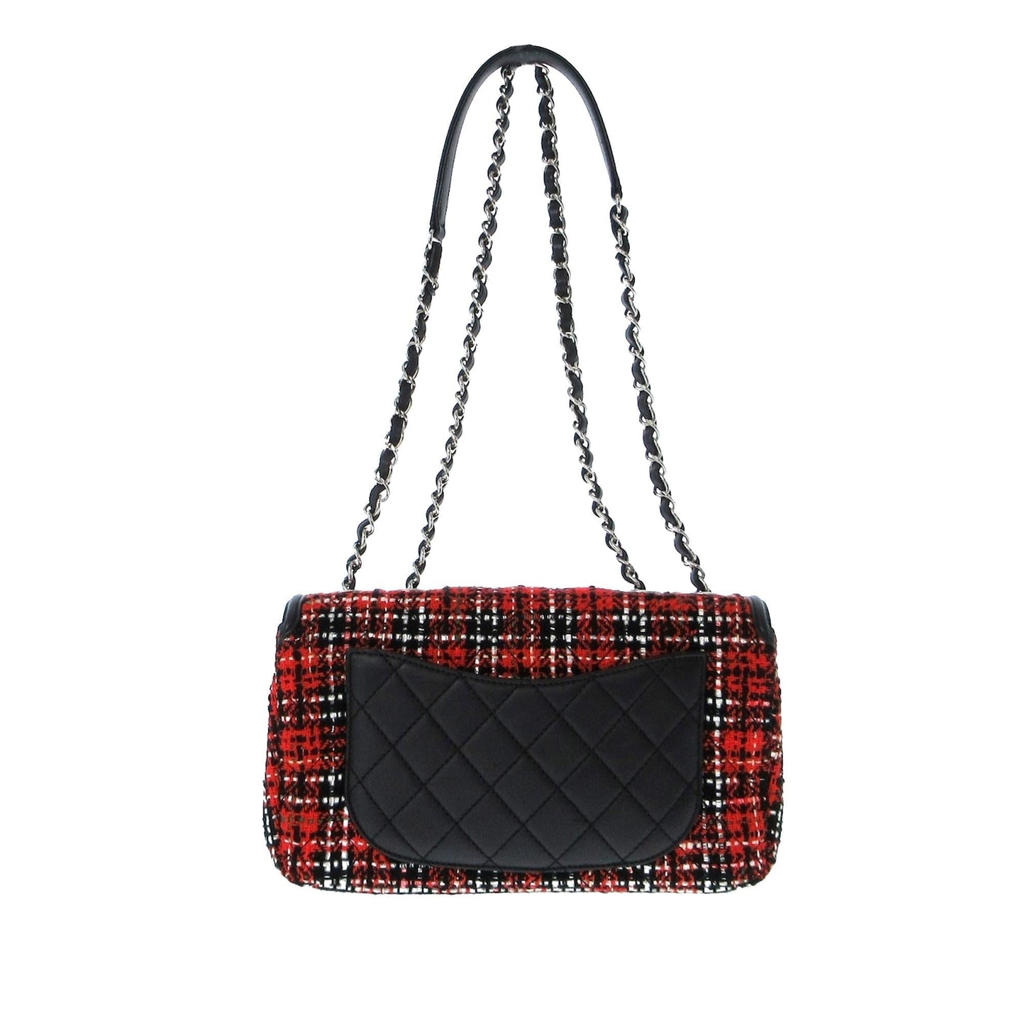 Chanel Medium Tweed CC Filigree Flap (SHG-1z9KZx) Shoulder Bag
