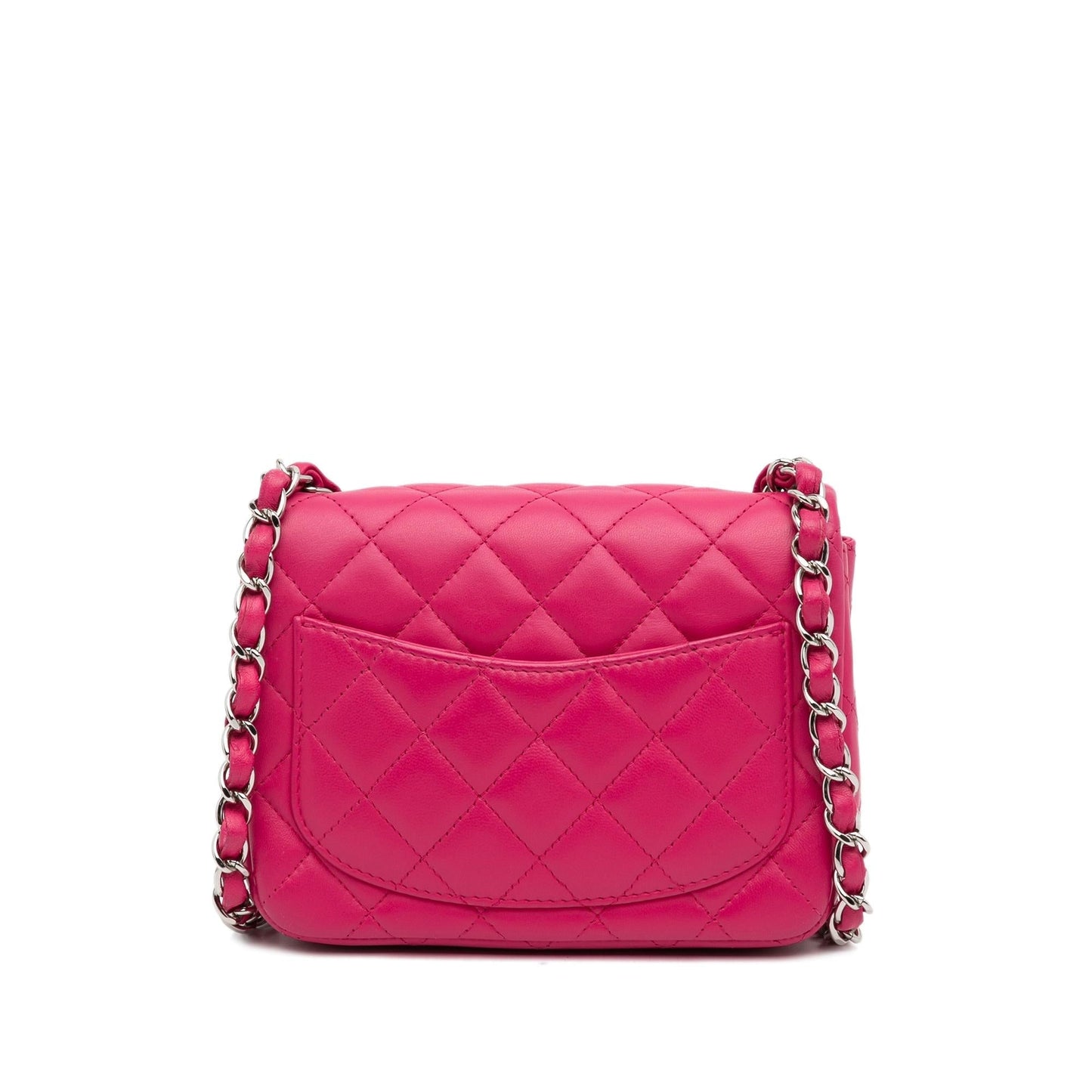 Chanel Mini Classic Lambskin Square Flap (SHG-7URREH) Crossbody