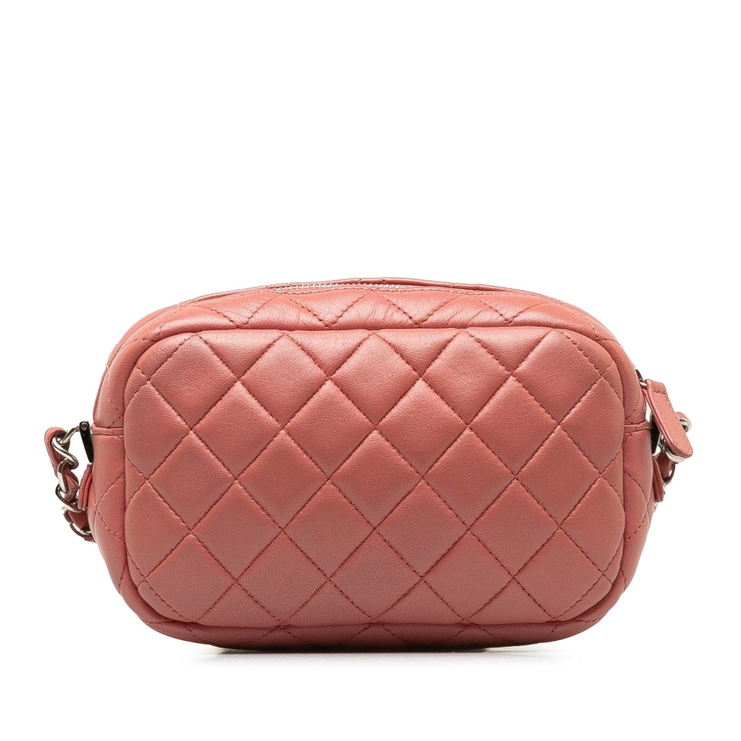 Chanel Mini Lambskin Camera Case (SHG-J1pjLT) Crossbody