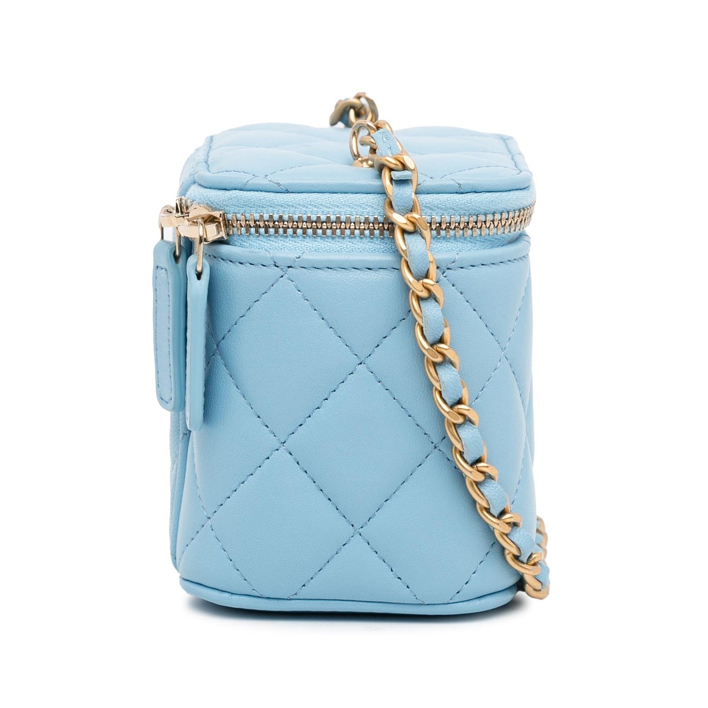 Chanel Mini Lambskin Pearl Crush Vanity (SHG-hh2WV2) Handbag