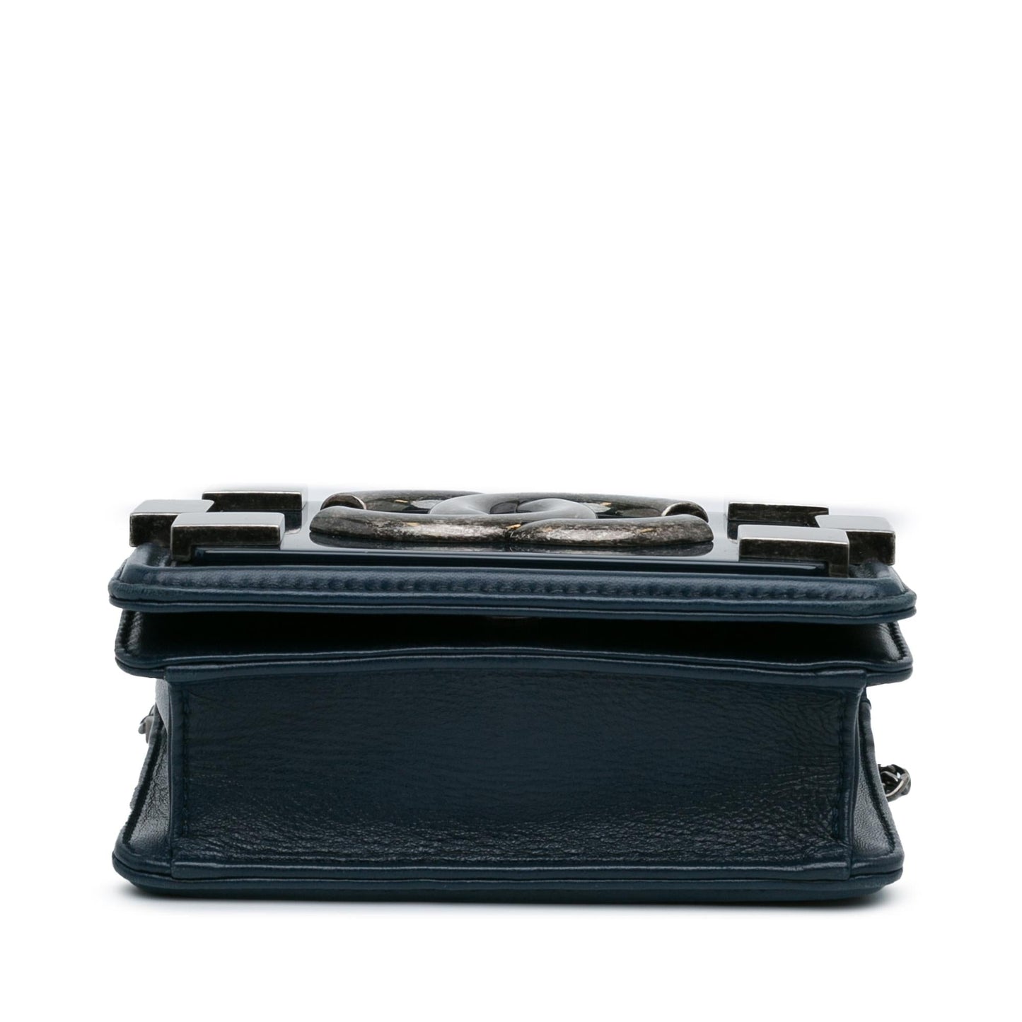Chanel Mini Plexiglass and Leather Boy Brick Flap (SHG-IaaHc5) Crossbody