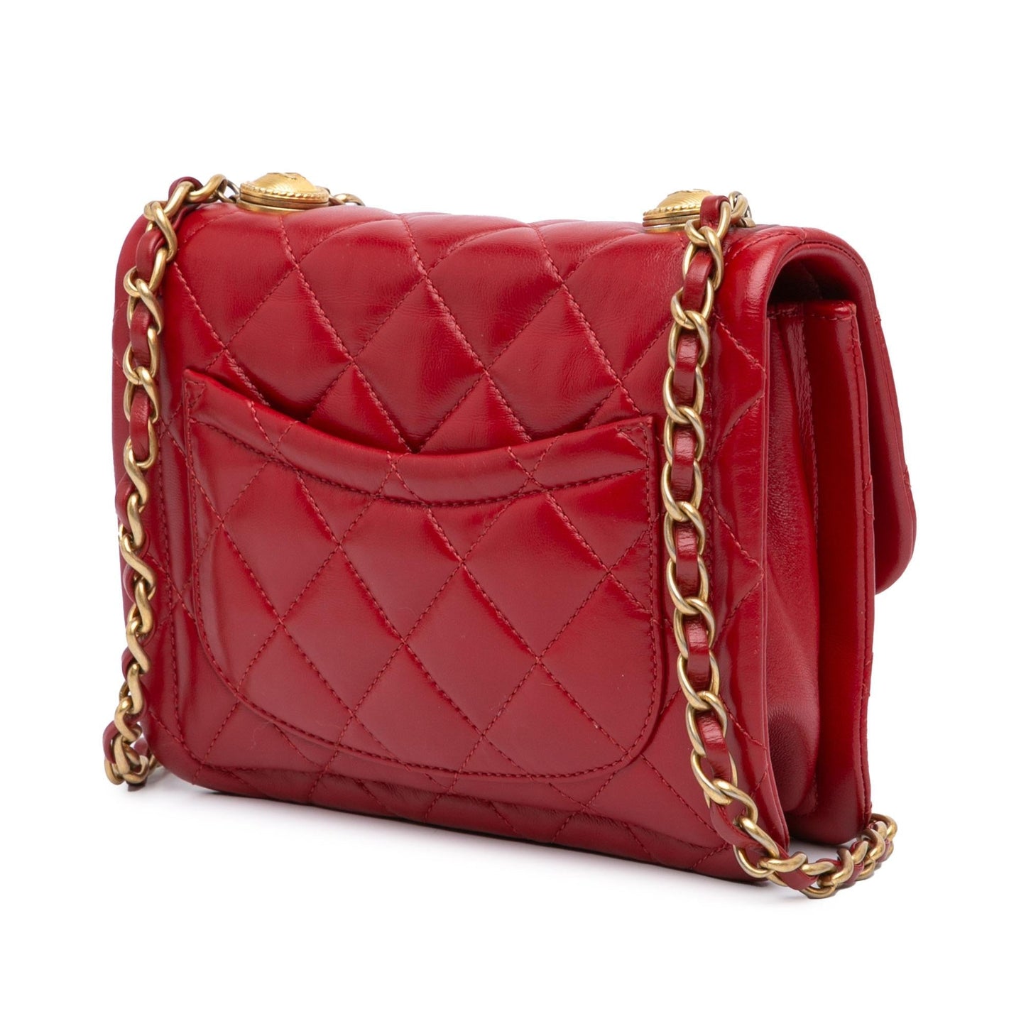 Chanel Mini Quilted Lambskin Soft Square Flap