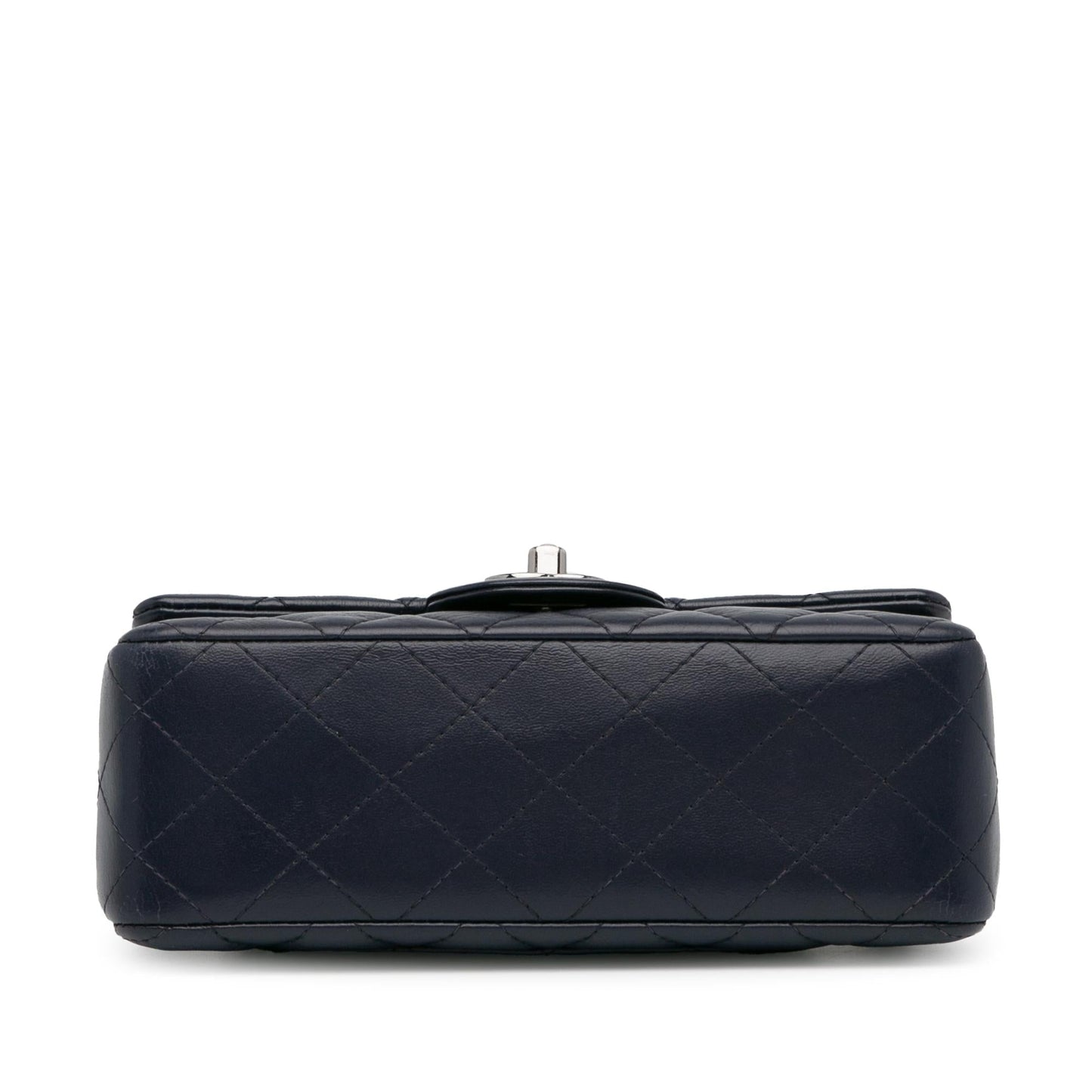 Chanel Mini Rectangular Classic Lambskin Single Flap (SHG-VhXRd6) Crossbody