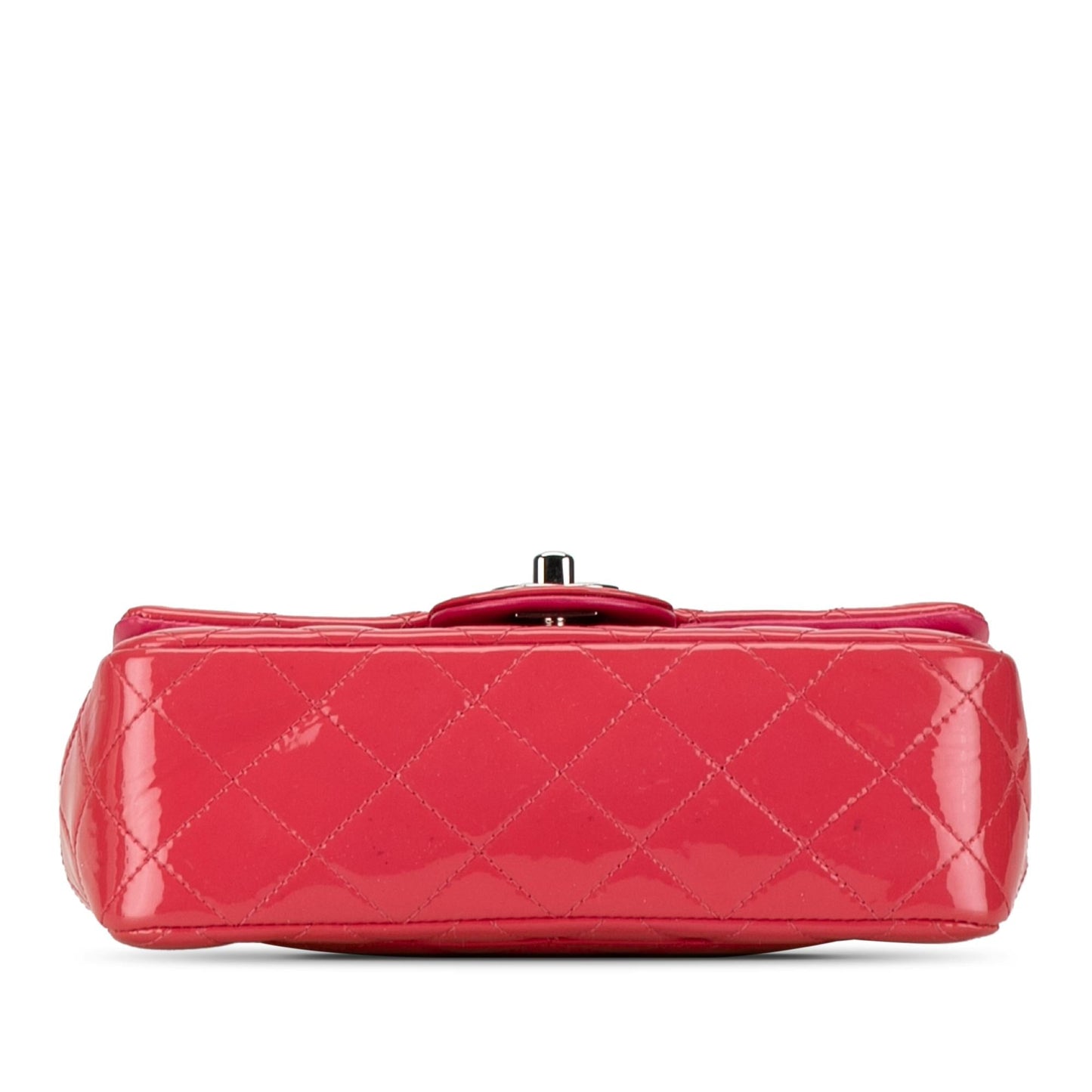 Chanel Mini Rectangular Classic Patent Single Flap (SHG-f5GKzQ) Crossbody