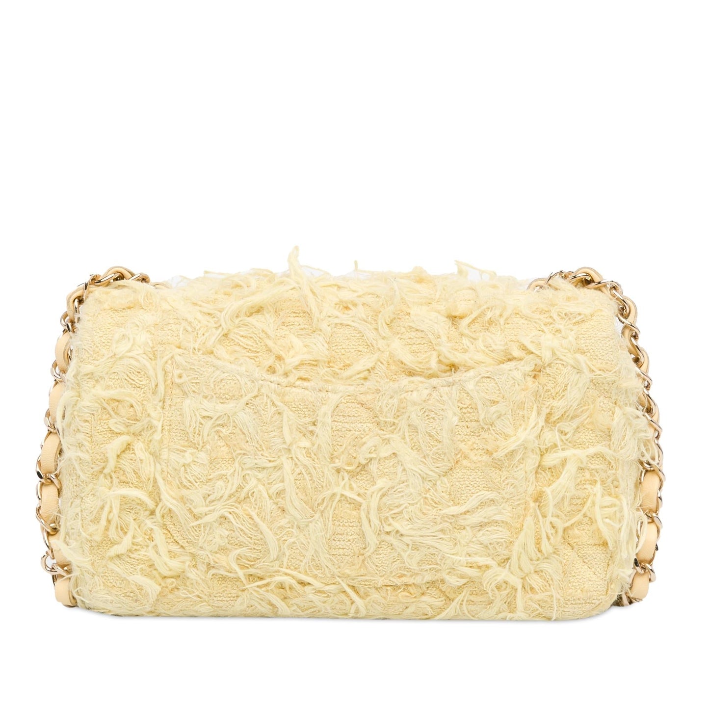 Chanel Mini Rectangular Classic Tweed Single Flap (SHG-jZJQpU) Crossbody