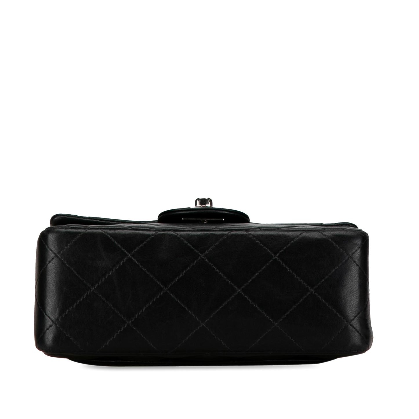 Chanel Mini Square Classic Lambskin Single Flap (SHG-0YbHqE) Crossbody