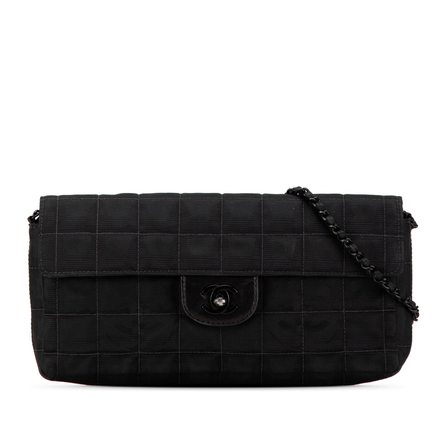 Chanel New Travel Line East West Flap (SHG-WQvcO7) Shoulder Bag