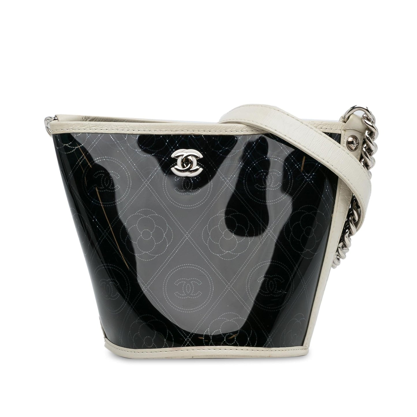 Chanel PVC Camellia Bucket (SHG-rYuQUK) Shoulder Bag