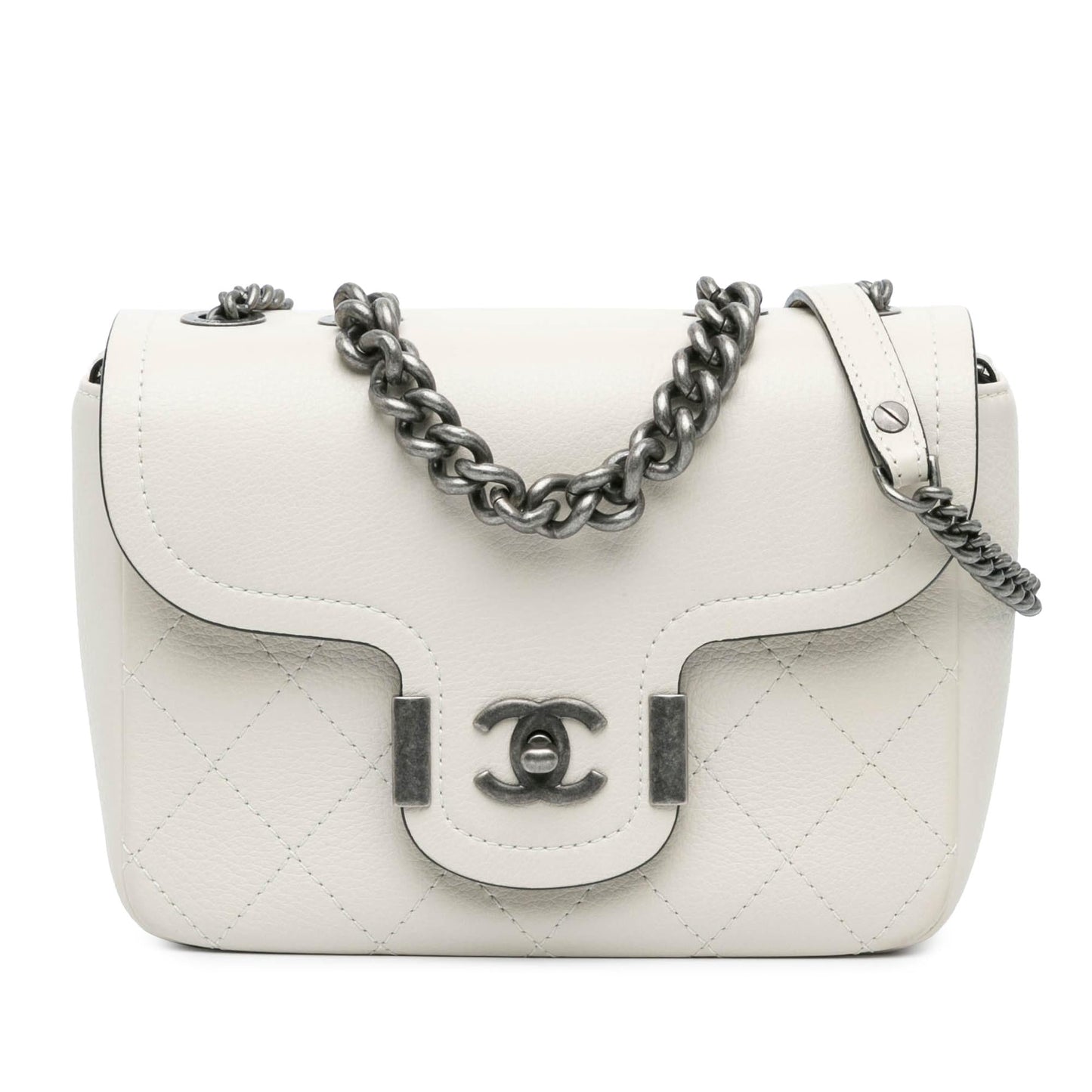 Chanel -Greece Calfskin Archi Chic Flap Shoulder Bag