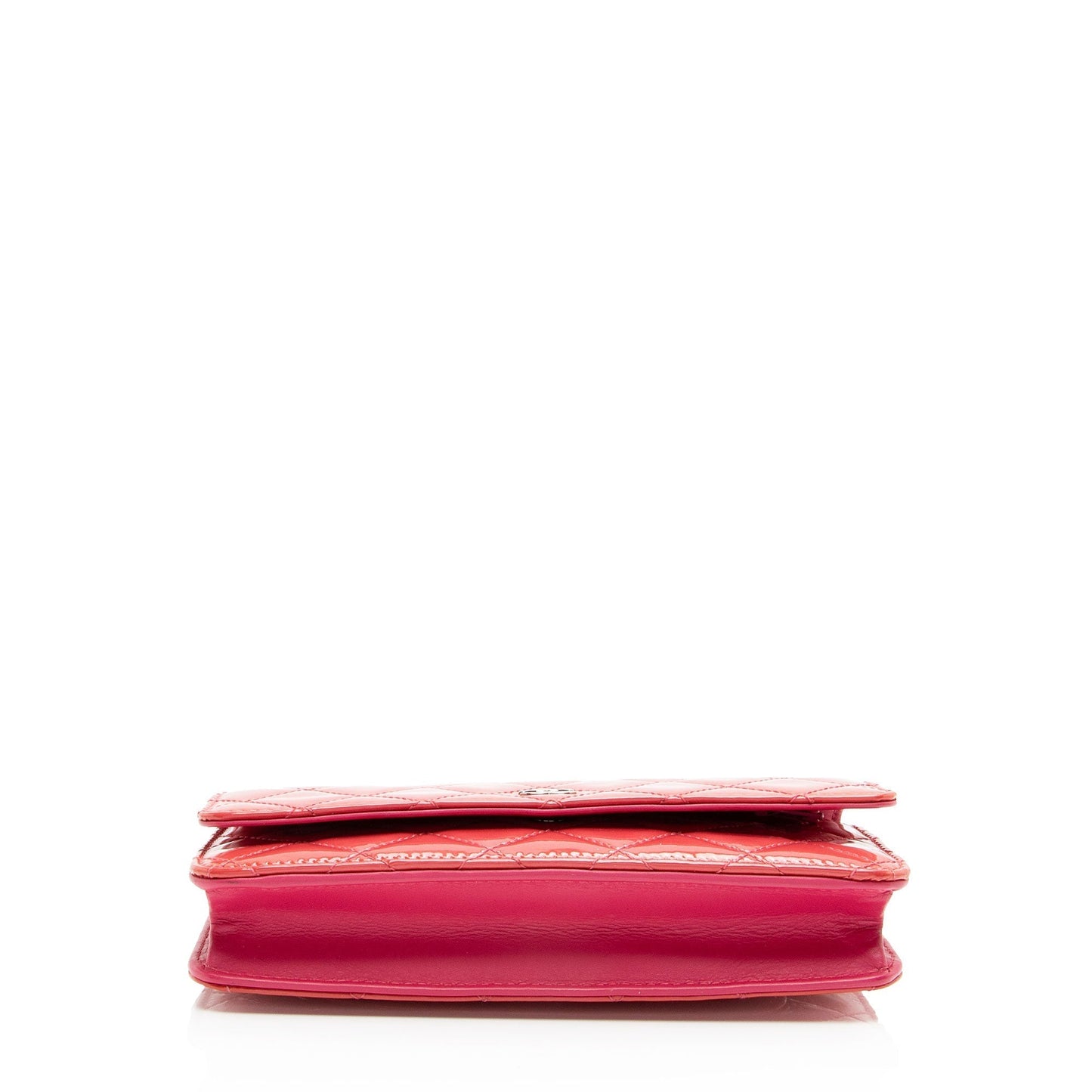 Chanel Patent Leather Classic Wallet on Chain (SHF-13OxMa) Crossbody