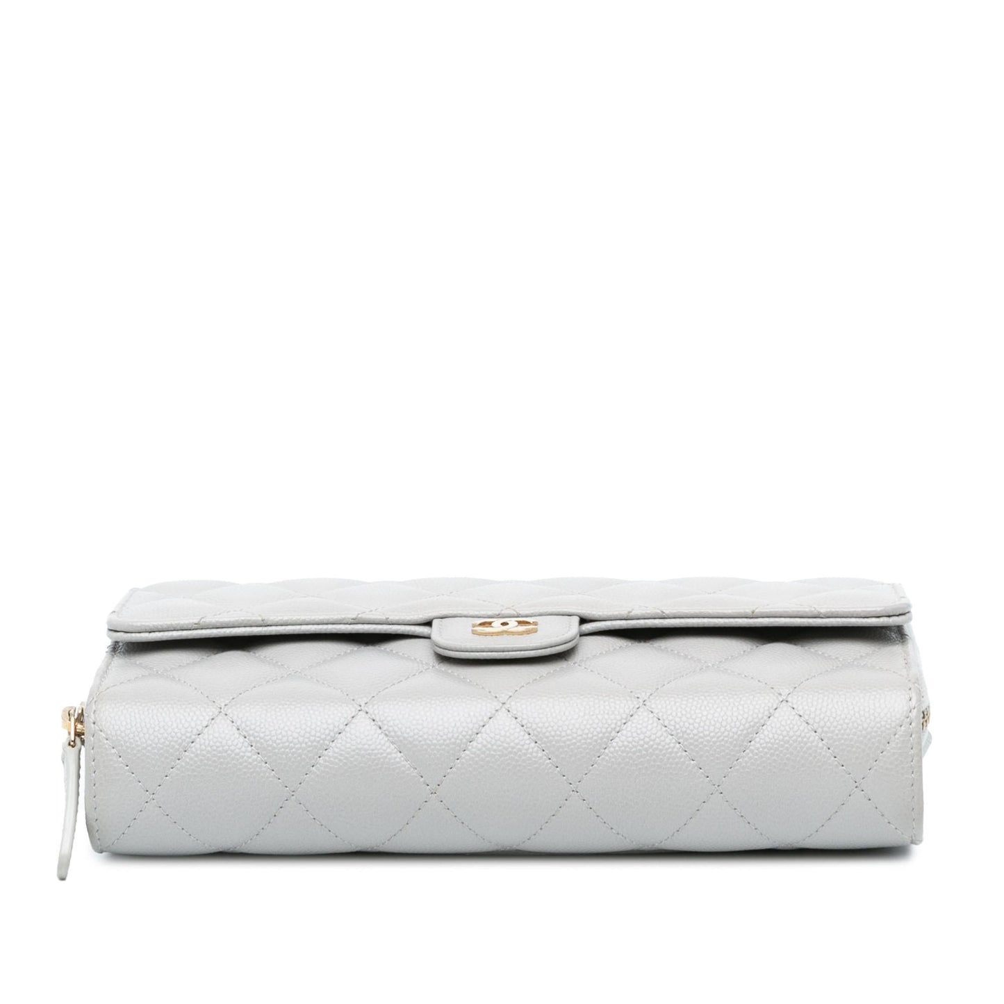 Chanel Quilted Caviar Phone Holder Wallet on Chain (SHG-7EdNxL) Crossbody