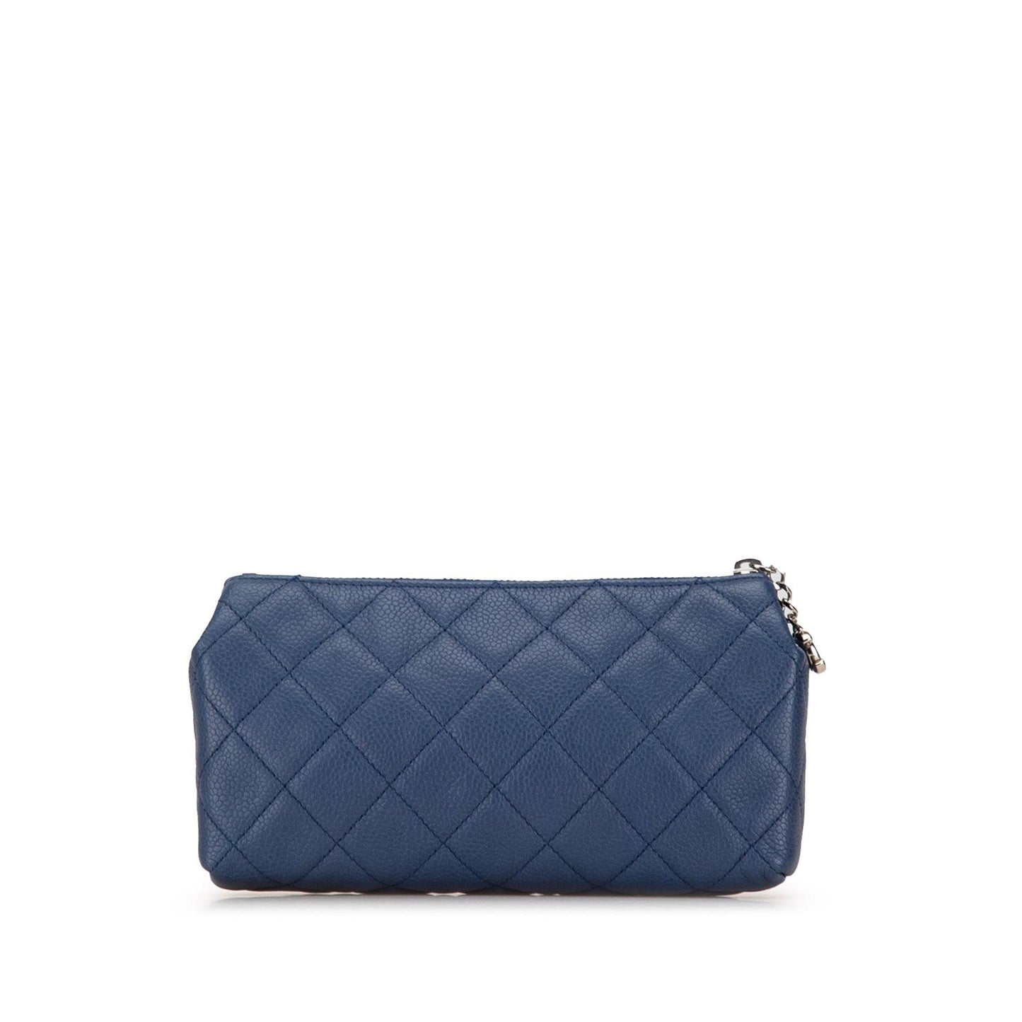 Chanel Quilted Caviar Pouch (SHG-Q8nLiP)