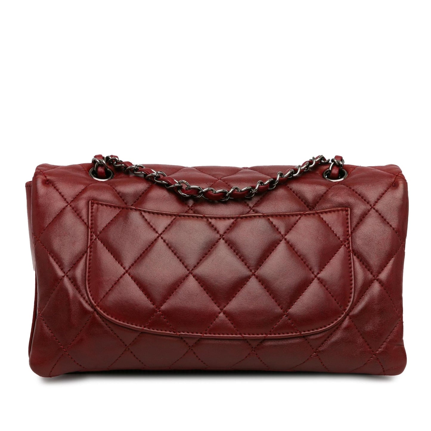 Chanel Quilted Lambskin 3 Accordion Flap (SHG-1Ej2fV) Shoulder Bag