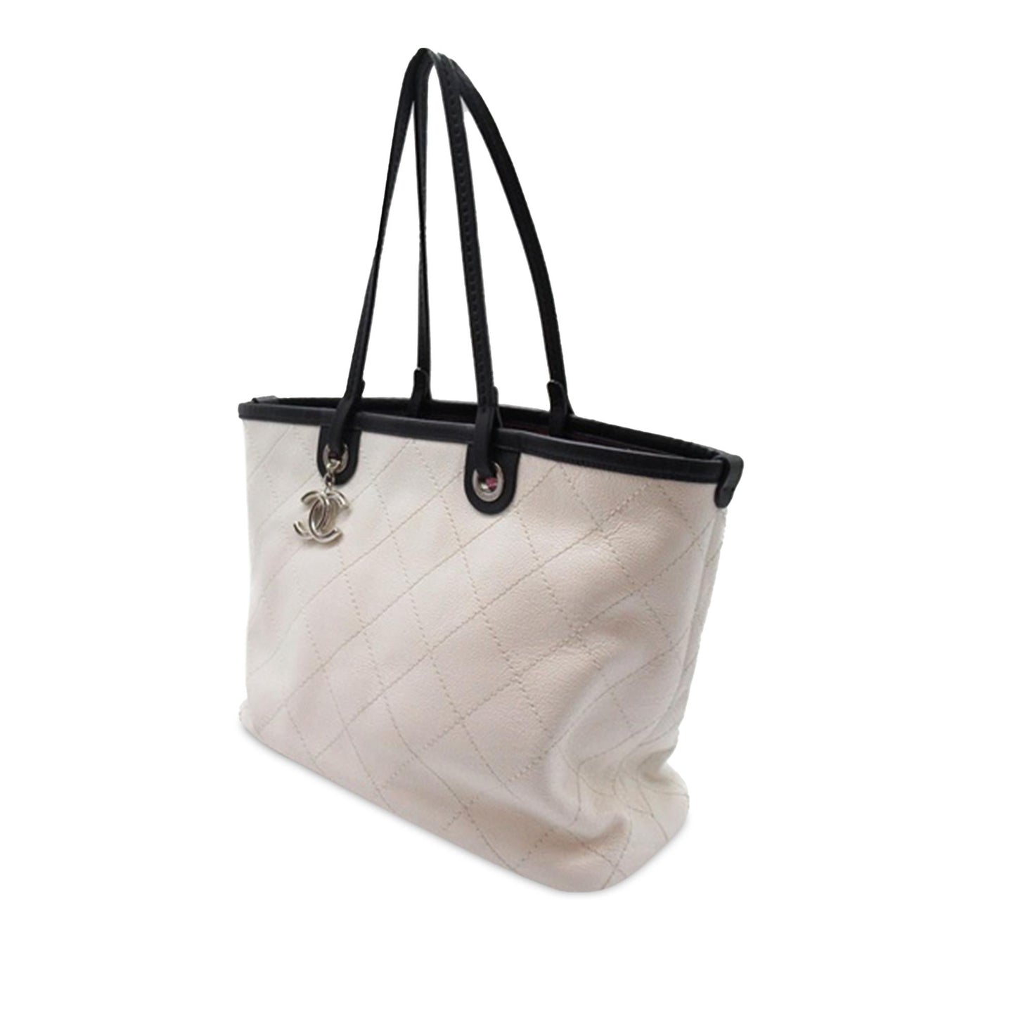 Chanel Small Caviar Shopping Fever Tote (SHG-ZejzPd)