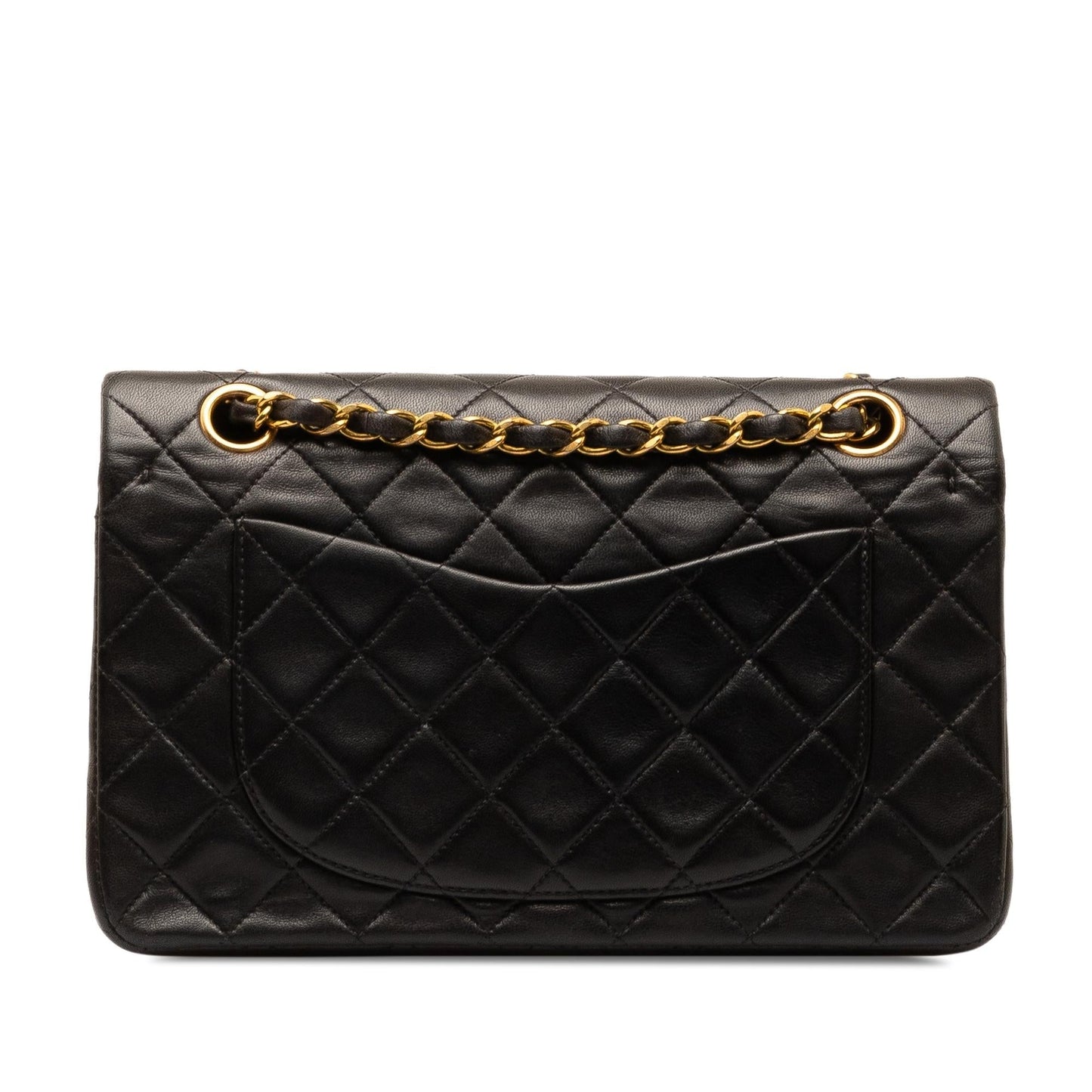 Chanel Small Classic Lambskin Double Flap (SHG-XcXBzG) Shoulder Bag
