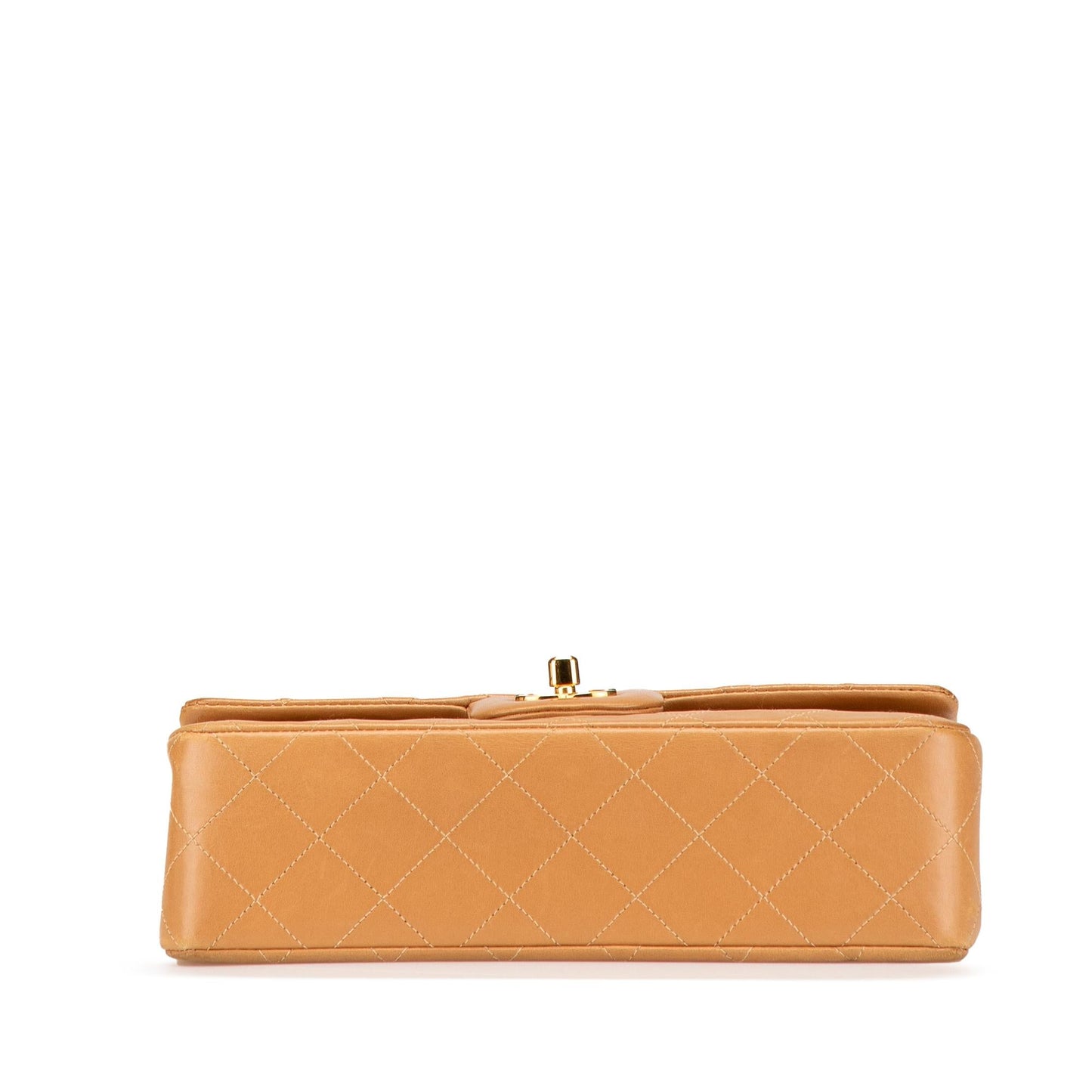 Chanel Small Classic Lambskin Double Flap Shoulder Bag