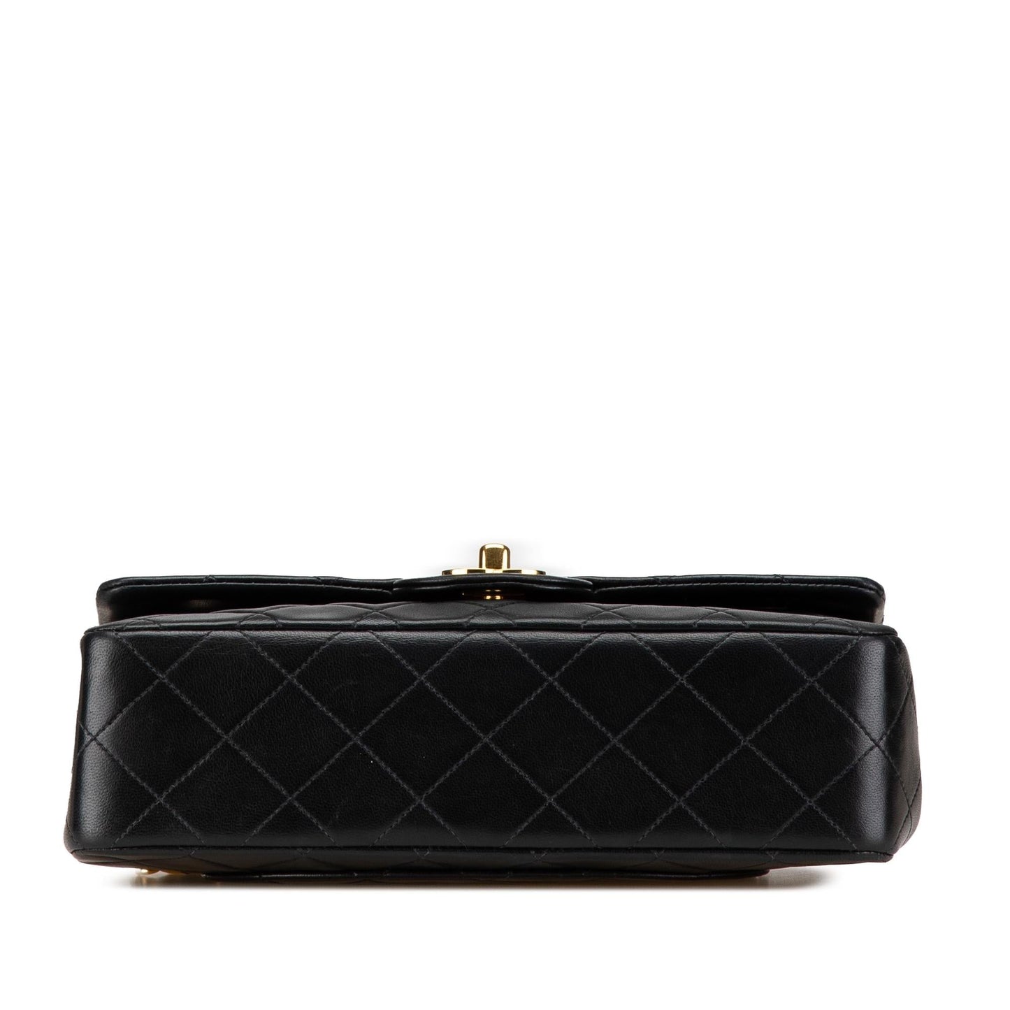 Chanel Small Classic Lambskin Double Flap Shoulder Bag