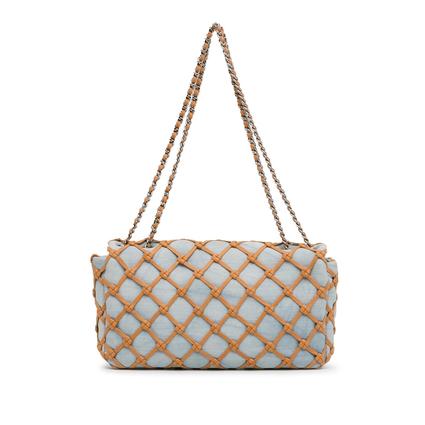 Chanel Small Canebiers Net Flap (SHG-szdQkm) Shoulder Bag
