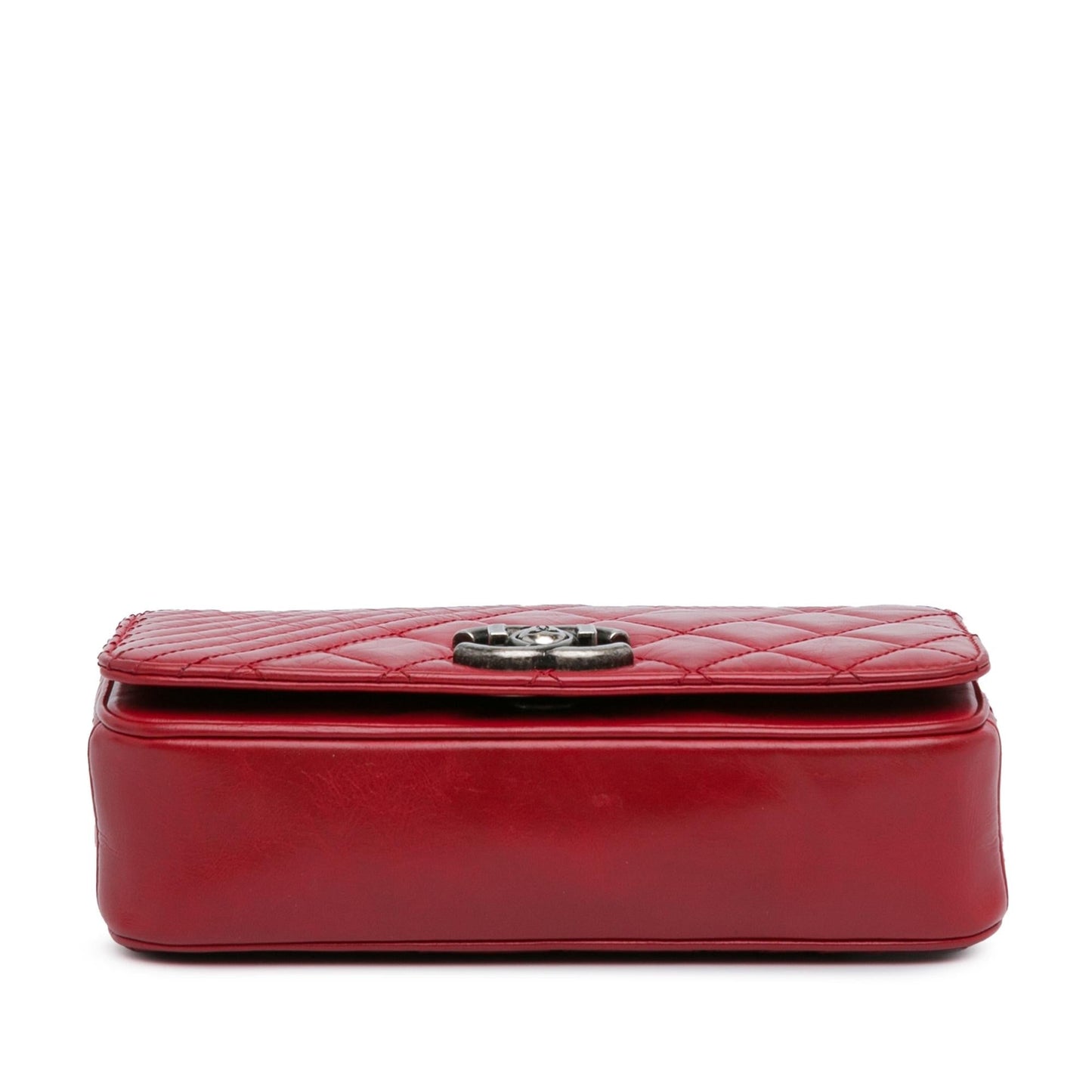 Chanel Small Glazed Calfskin Coco Boy Flap (SHG-1nxK54) Shoulder Bag