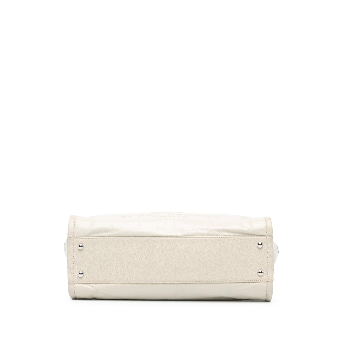 Chanel Small Glazed Calfskin Deauville Tote (SHG-QE8xIp)