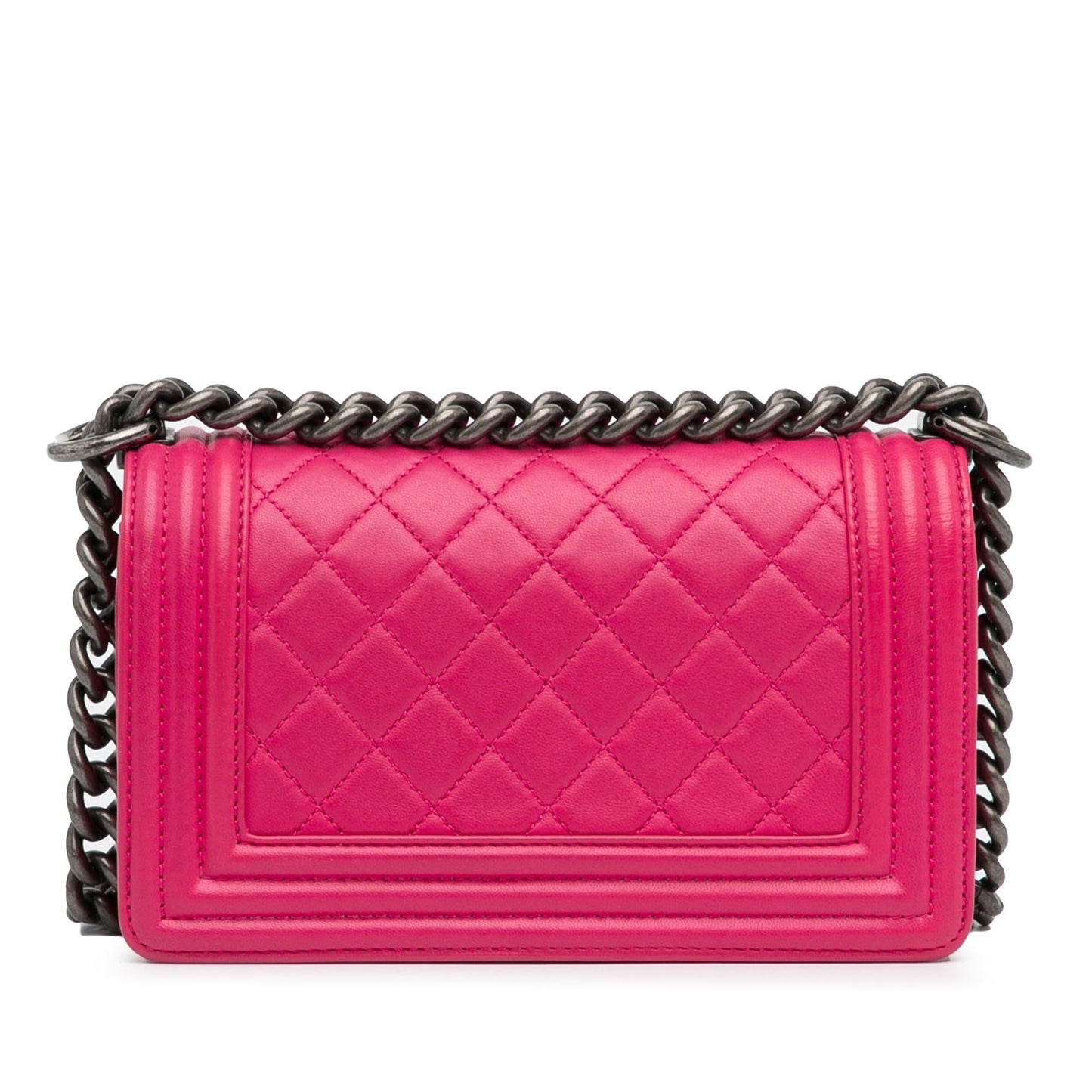 Chanel Small Lambskin Boy Flap (SHG-q4gnrk) Crossbody