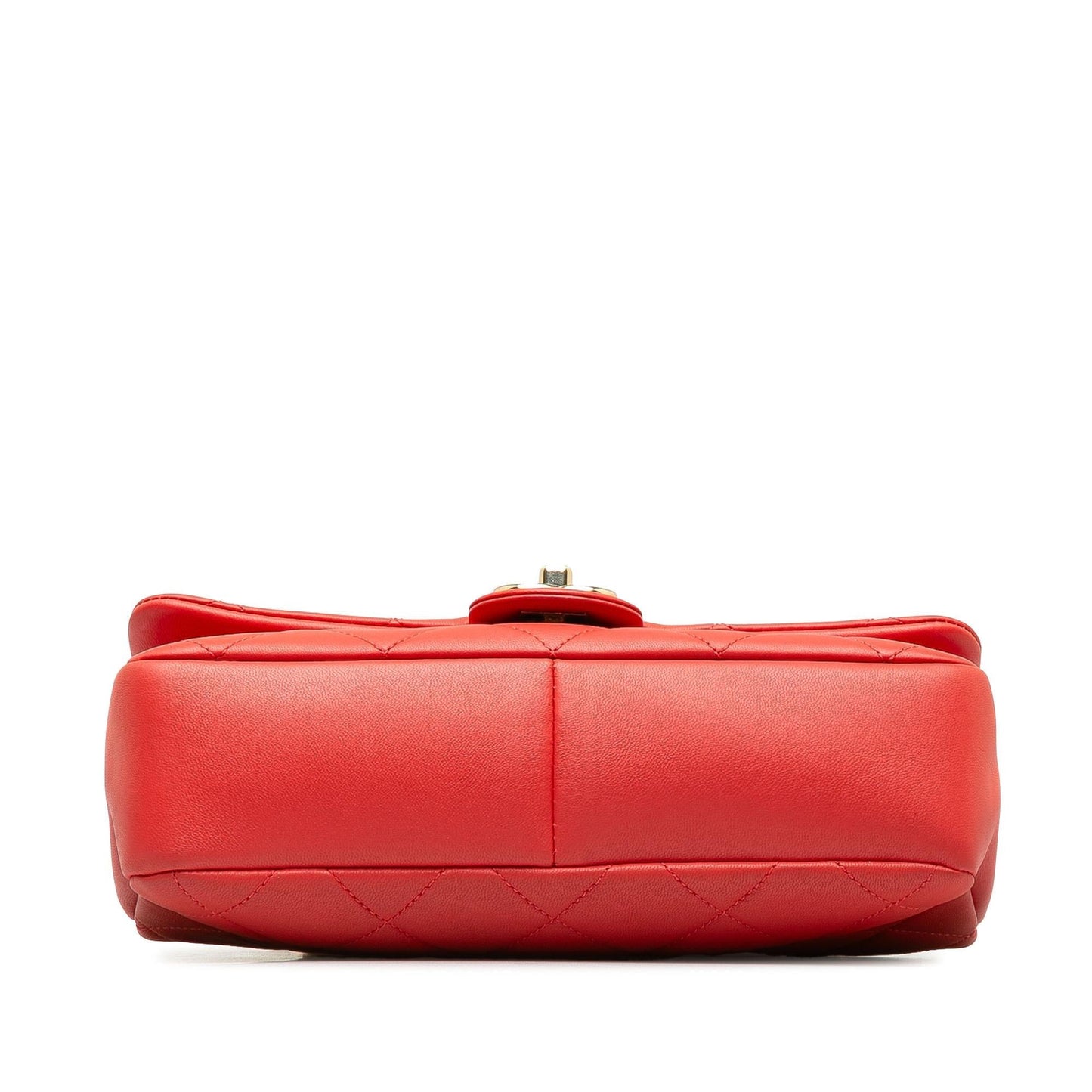 Chanel Small Lambskin Elegant Chain Single Flap (SHG-aPd8pm) Shoulder Bag