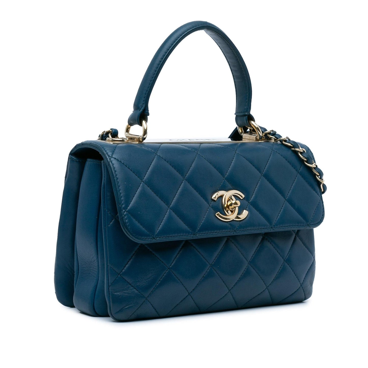 Chanel Small Lambskin Trendy CC Flap (SHG-82w9HK) Shoulder Bag
