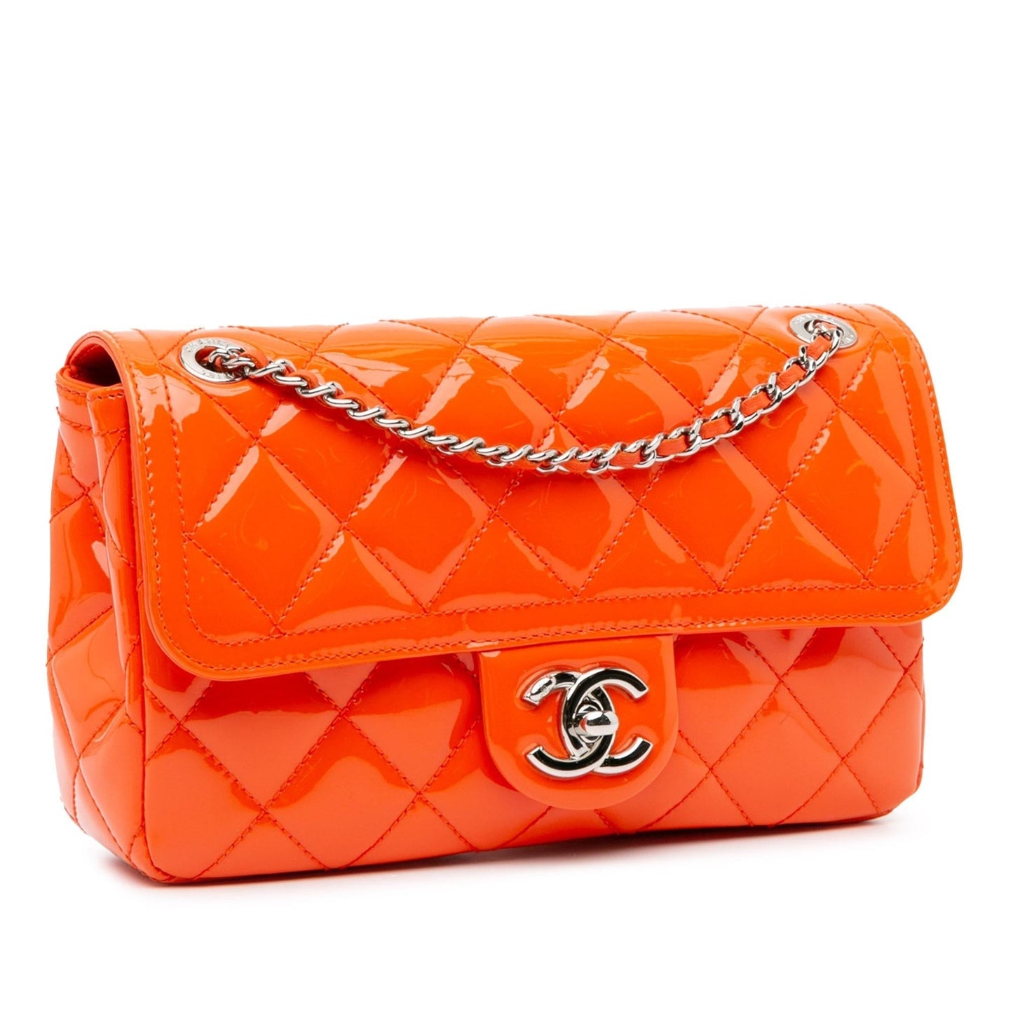 Chanel Small Patent Coco Shine Flap (SHG-uOk6MM) Crossbody