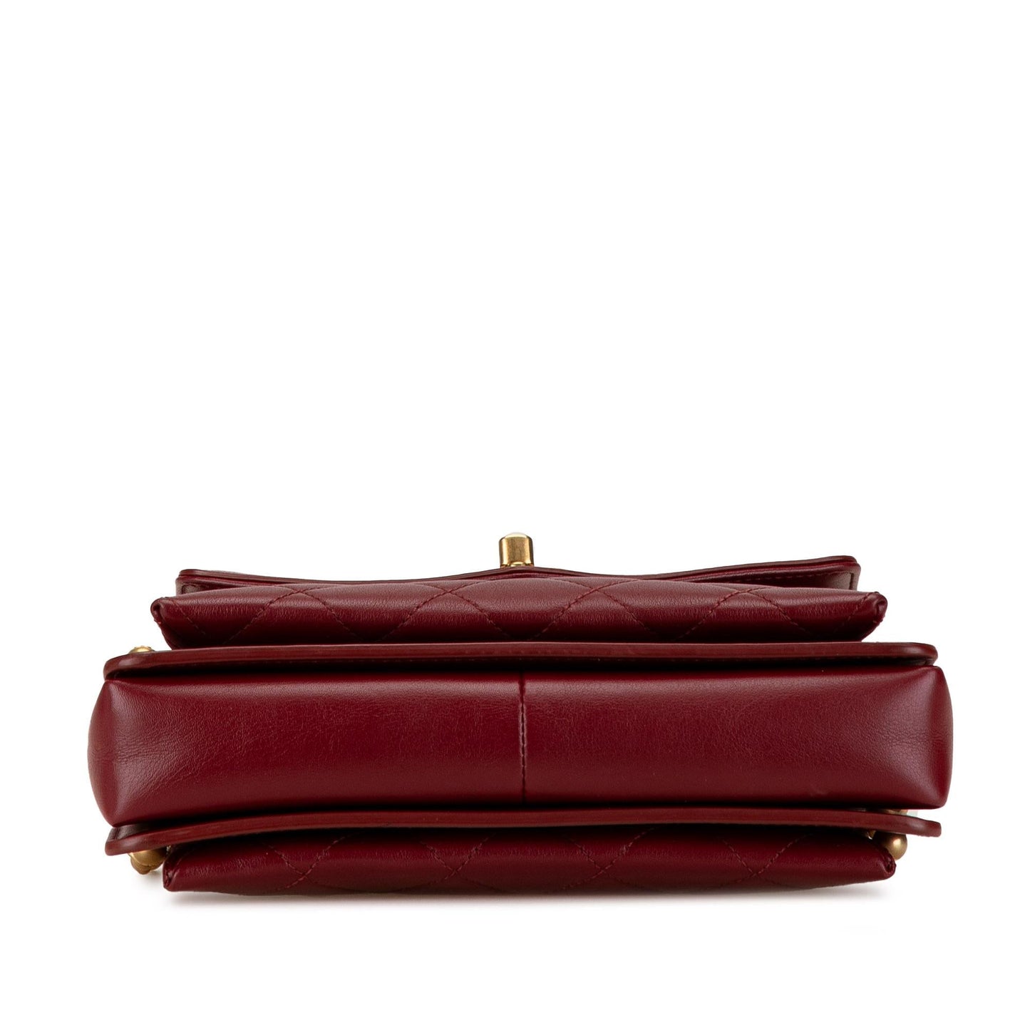 Chanel Small Quilted Calfskin CC Envelope Flap (SHG-xMFOWi) Crossbody