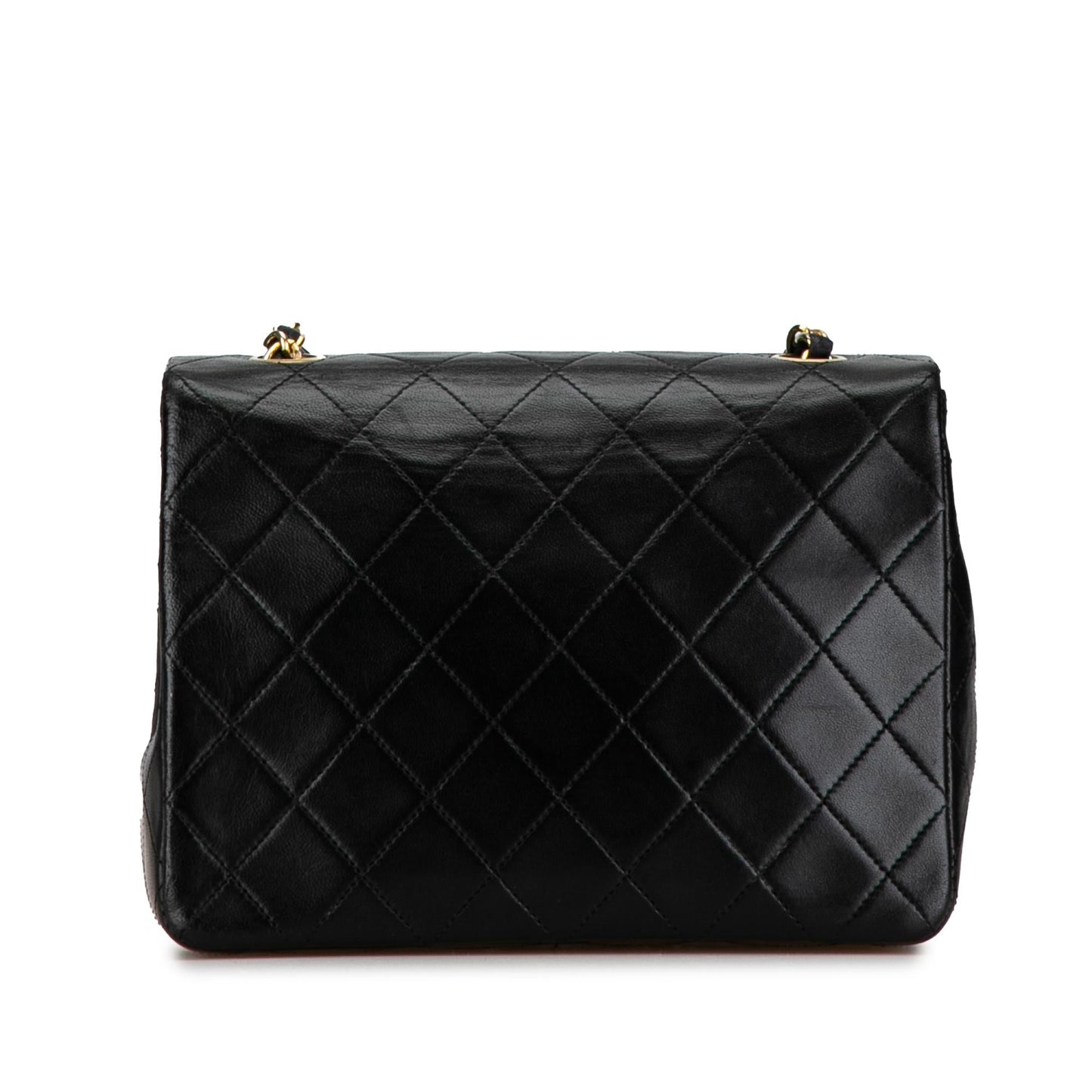 Chanel Square Classic Quilted Lambskin Flap (SHG-NCKAmV) Crossbody