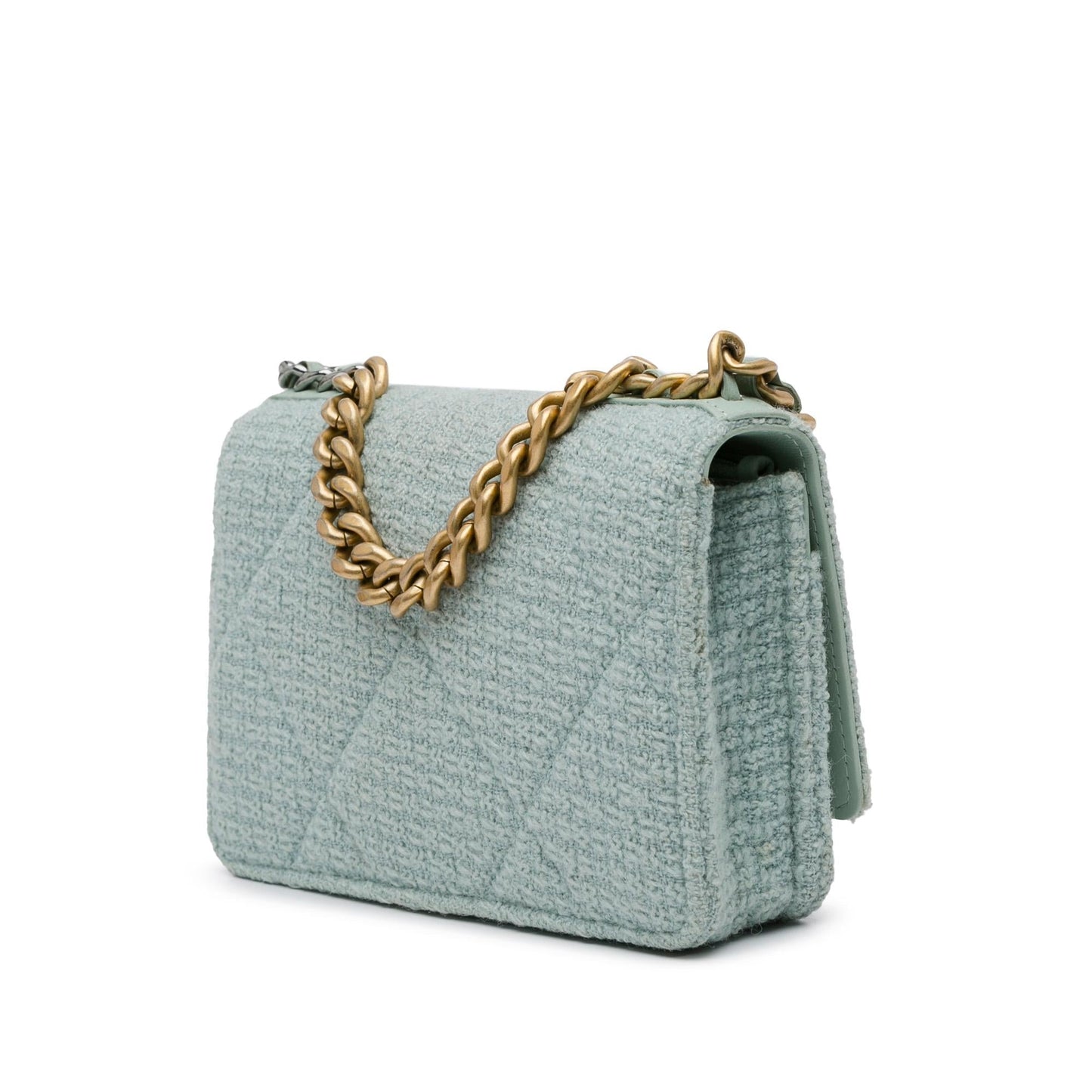 Chanel Tweed 19 Wallet On Chain (SHG-4O6ndT) Crossbody