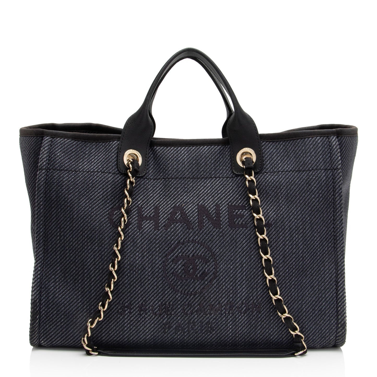 Chanel Woven Straw Deauville Medium Tote (SHF-oXD7wn)