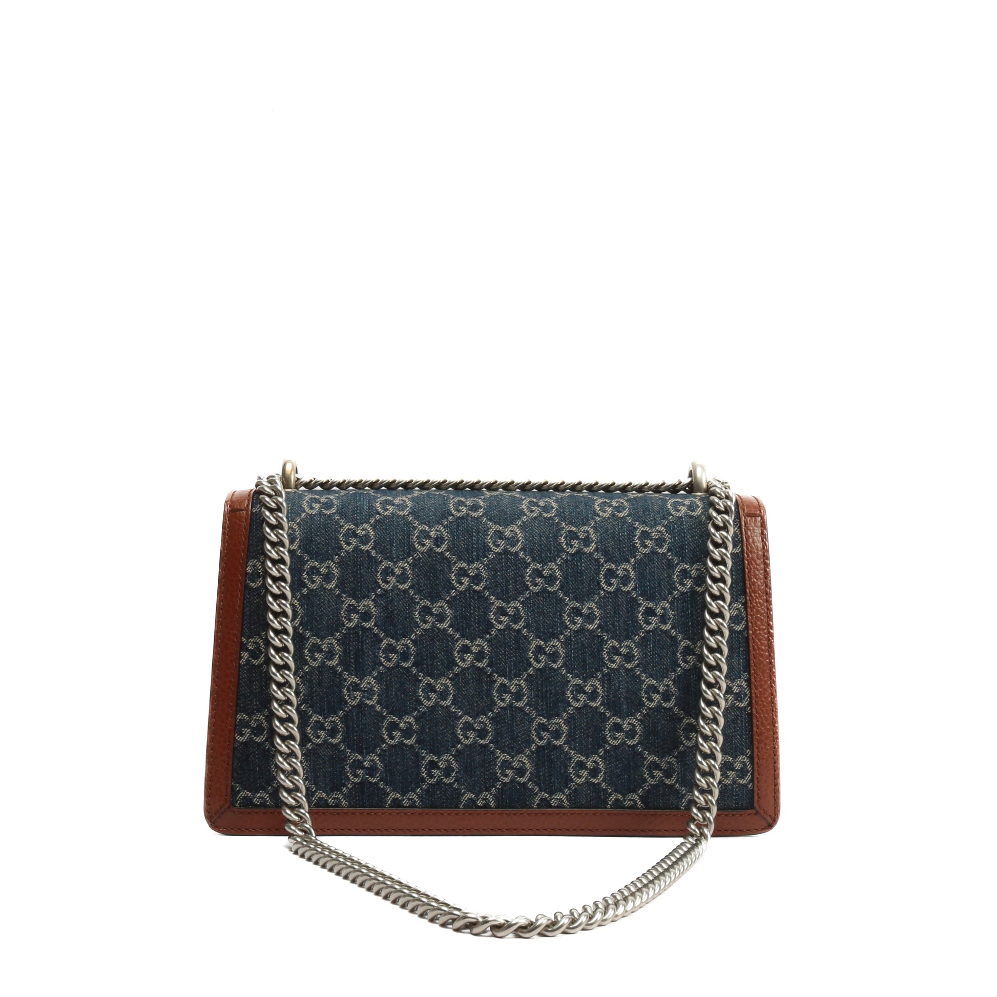 Gucci Chain Leather Shoulder Bag