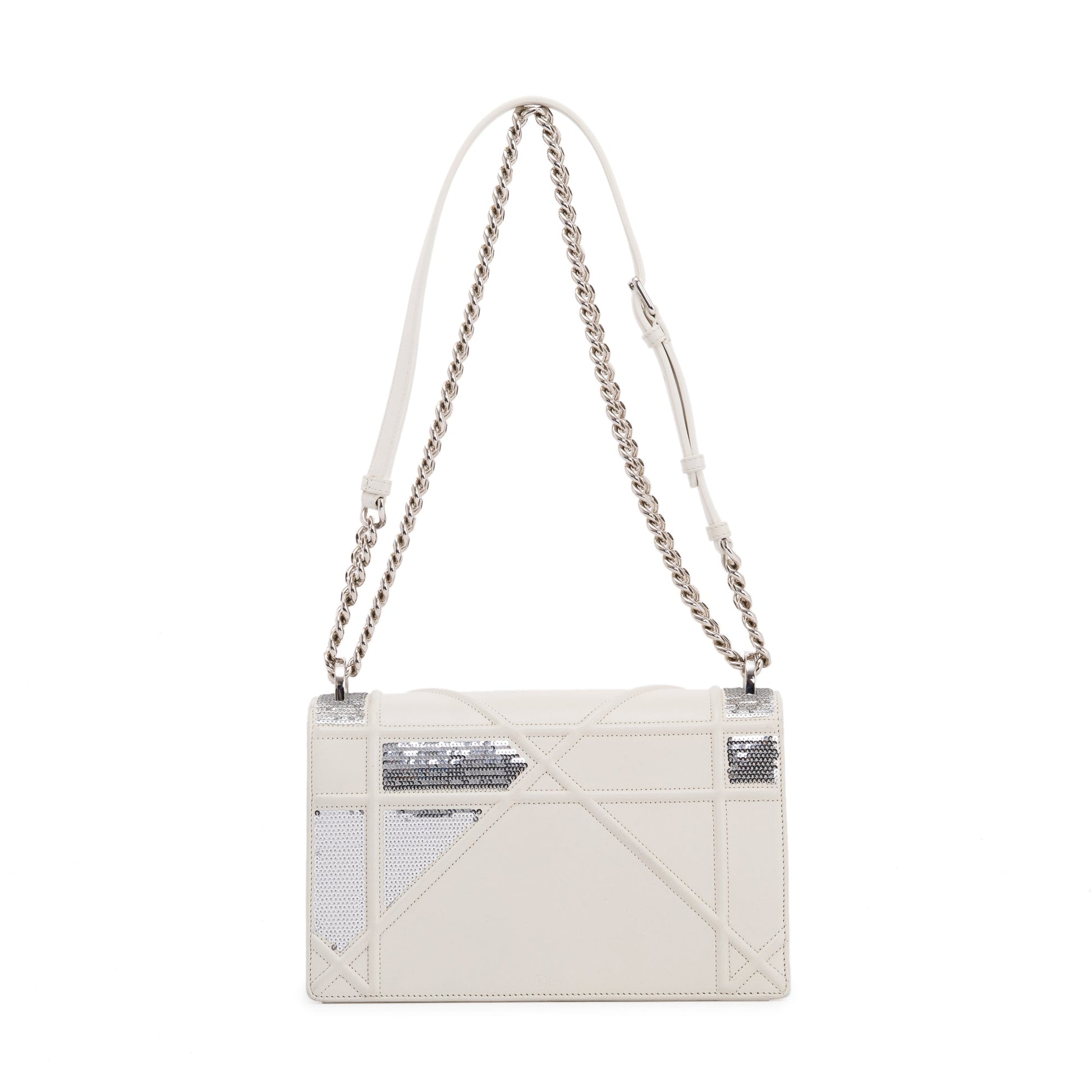 Christian Dior Medium Sequin Diorama Shoulder Bag