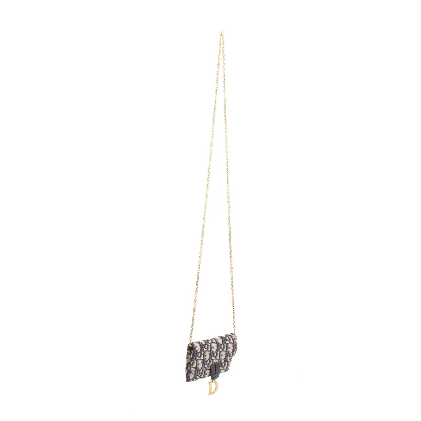 Christian Dior Nano Saddle Chain Pouch