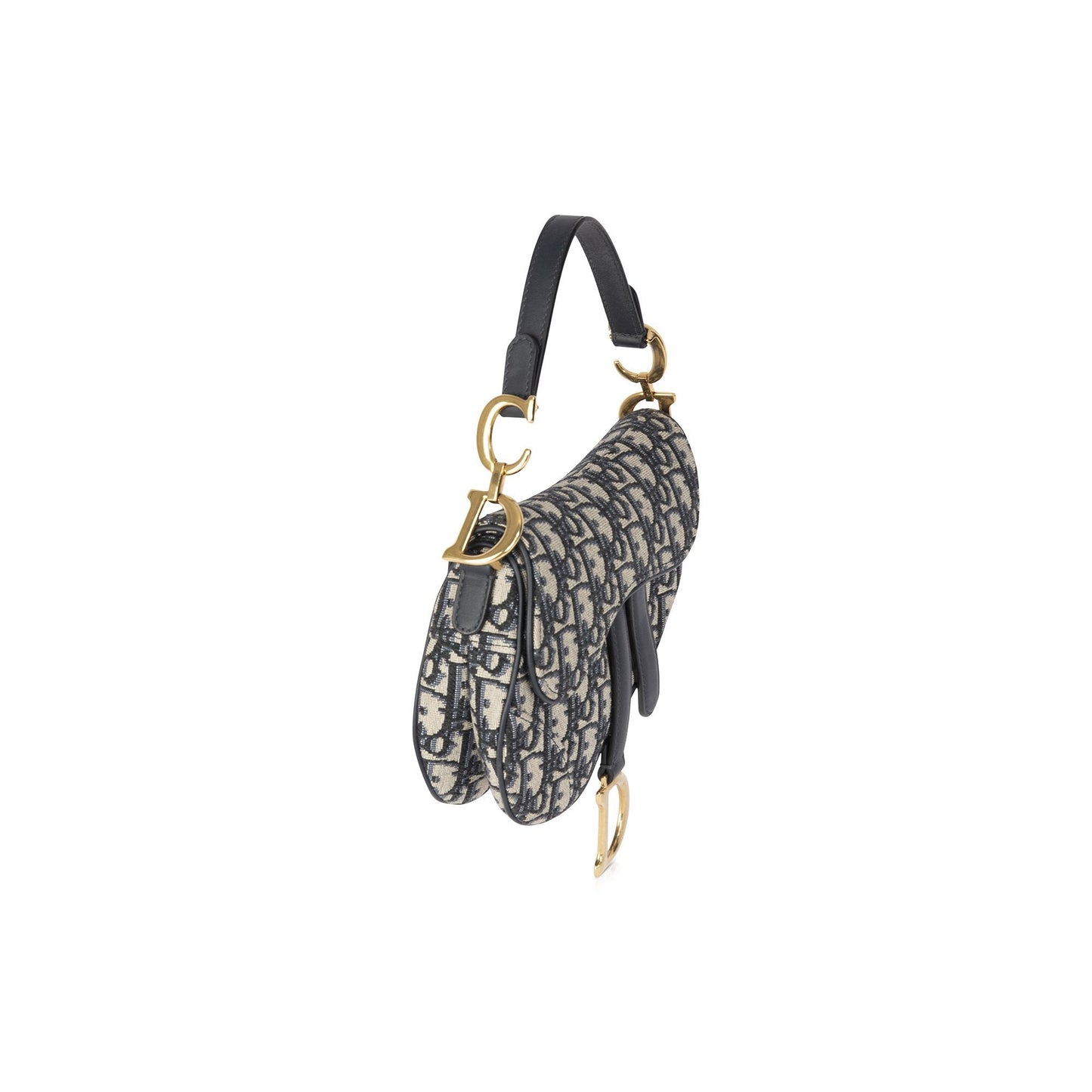 Christian Dior Oblique Mini Saddle Bag