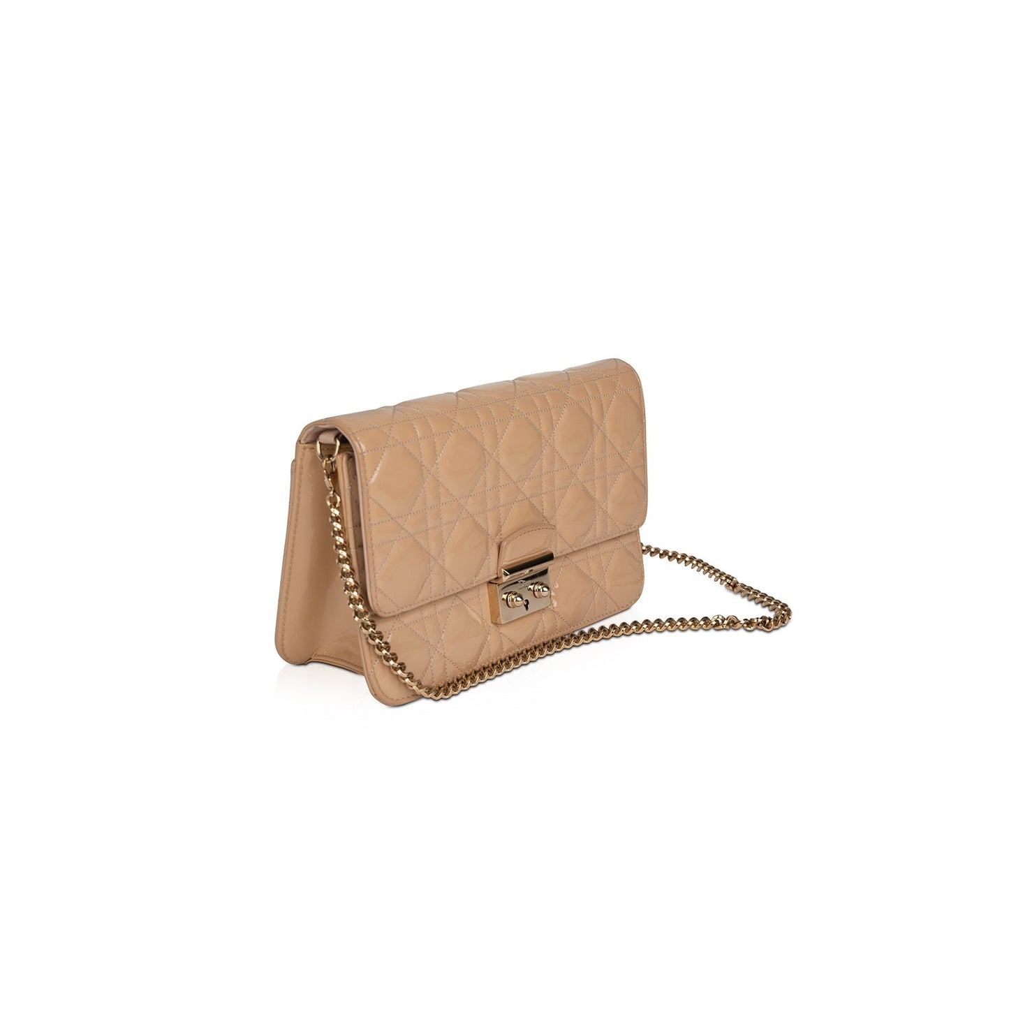 Christian Dior Patent Cannage Miss Dior Promenade Pouch
