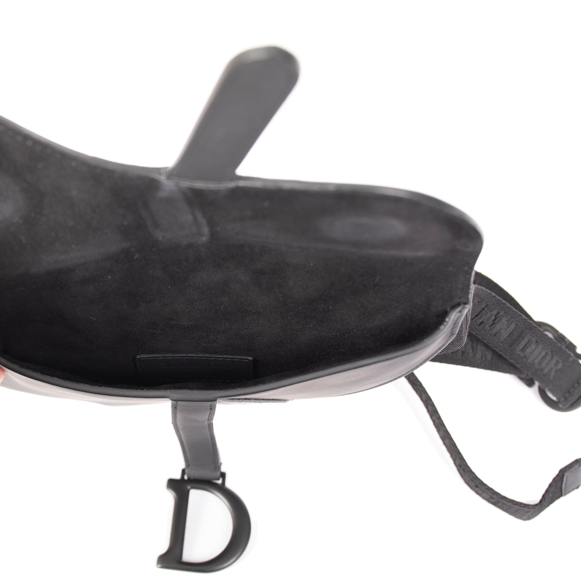 Christian Dior Ultramatte Leather Saddle Bag