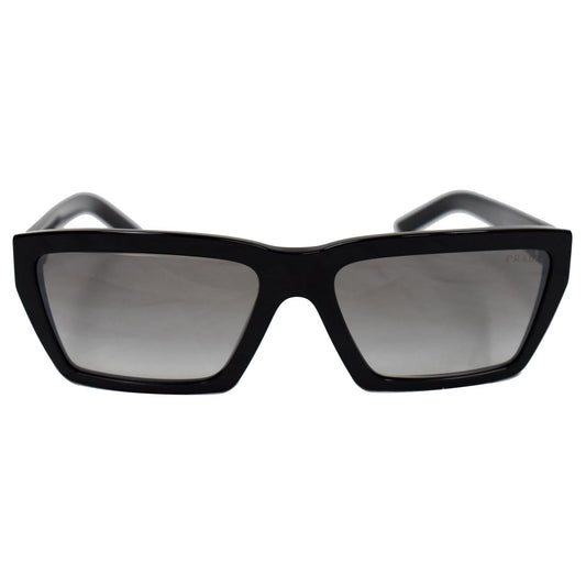 PRADA PR04VS-1AB5O0 Sunglasses Grey Gradient Silver Mirror Lens