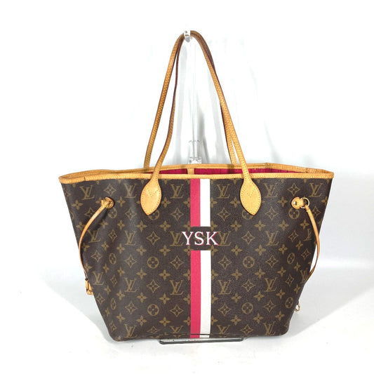 LOUIS VUITTON Shoulder Bag Monogram canvas pink Monogram Neverfull MM