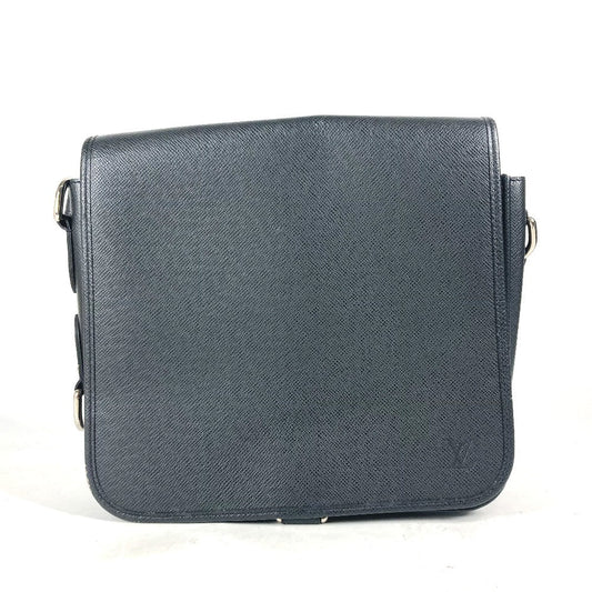 LOUIS VUITTON Shoulder Bag Taiga Leather black Taiga Andrei