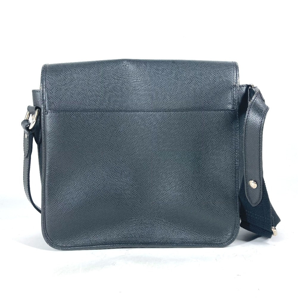 LOUIS VUITTON Shoulder Bag Taiga Leather black Taiga Andrei